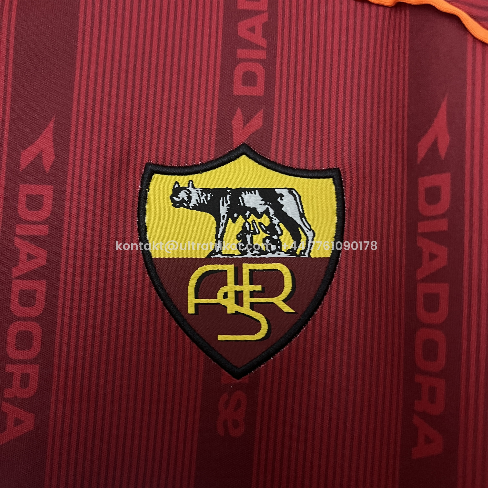 UltraTrikot-Retro Roma 1999-00 Home Jersey