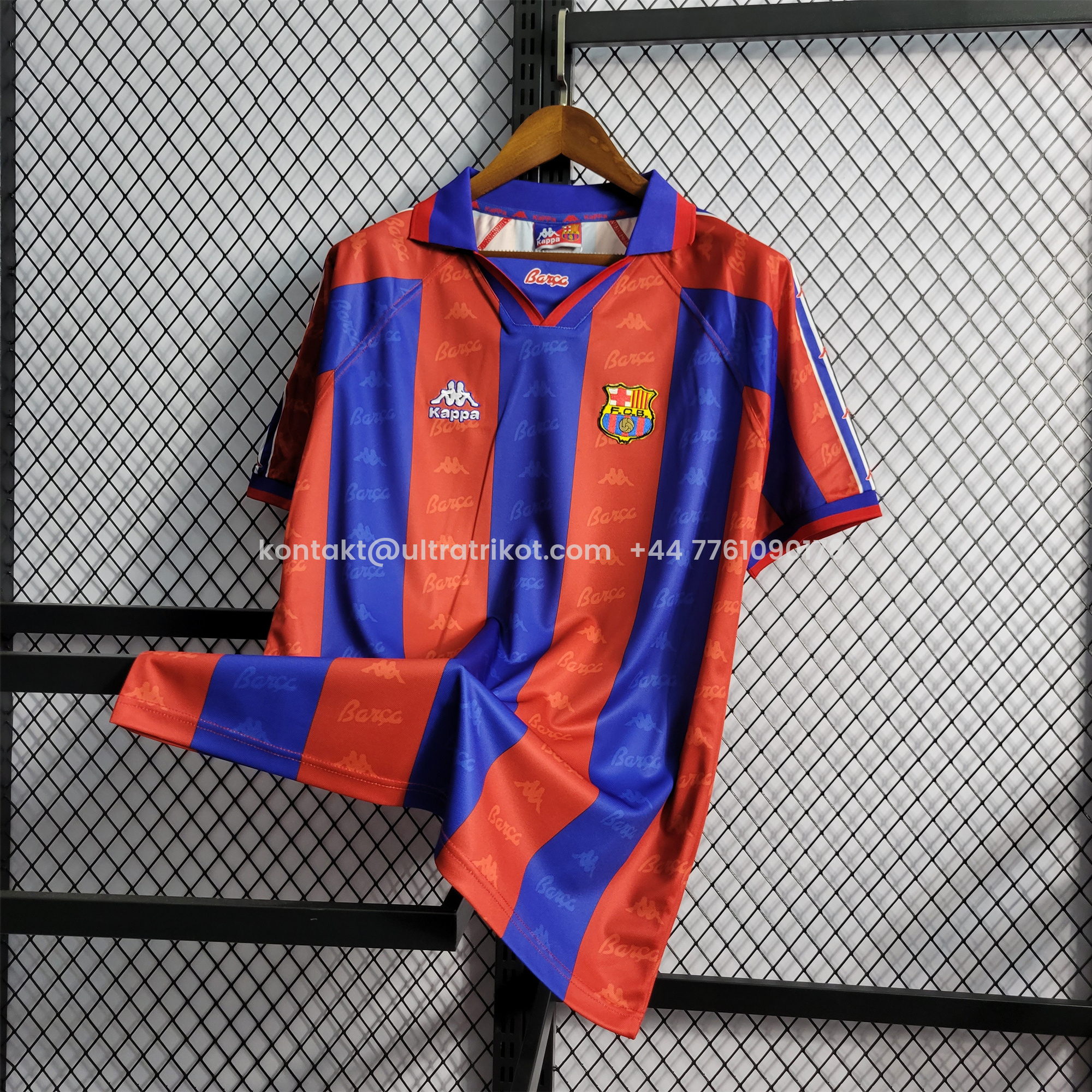 UltraTrikot-Retro Barcelona 96-97 Home Stadium Jersey