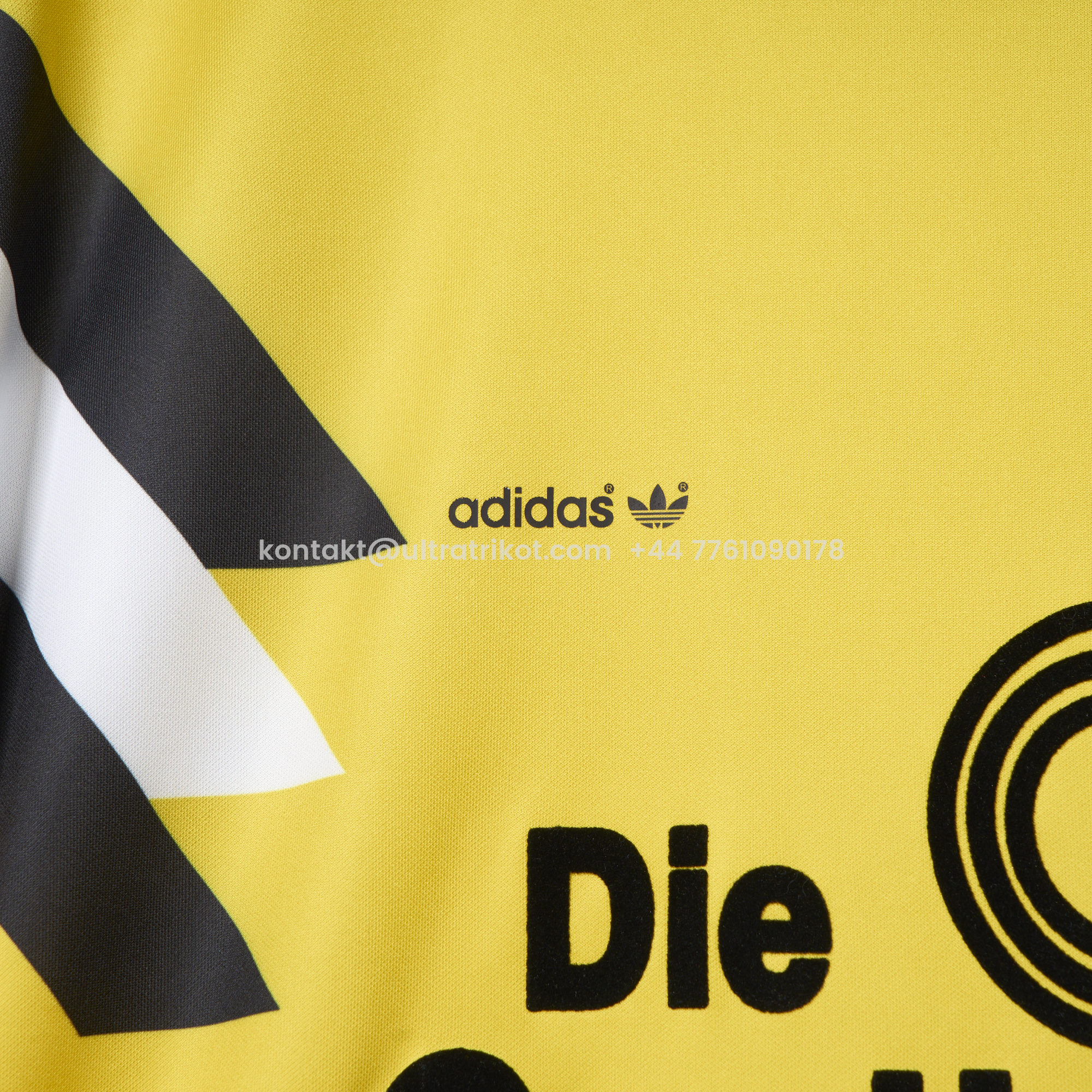 UltraTrikot-Dortmund Retro 1989 Home Shirt