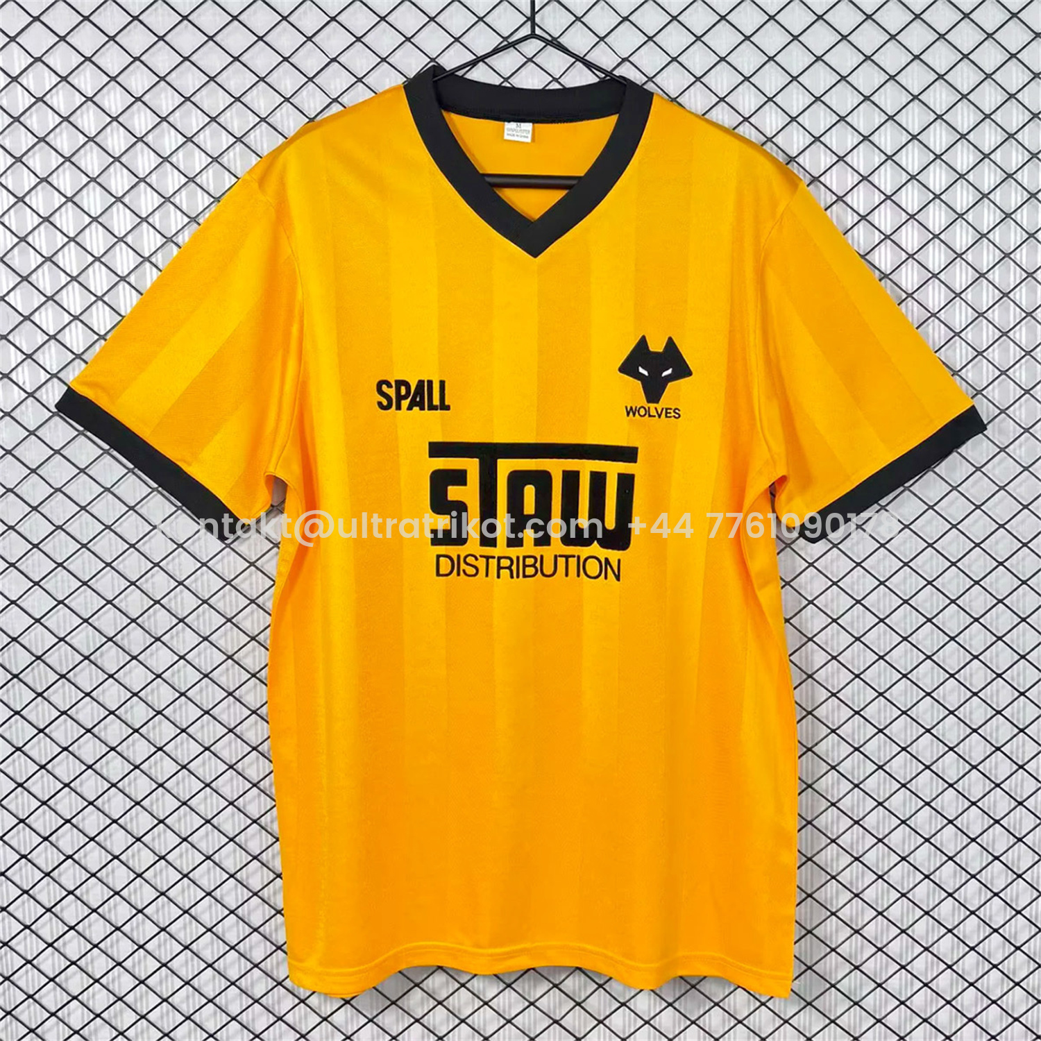 UltraTrikot-Retro Wolverhampton Wanderers Wolves 1986-88 Home Jersey