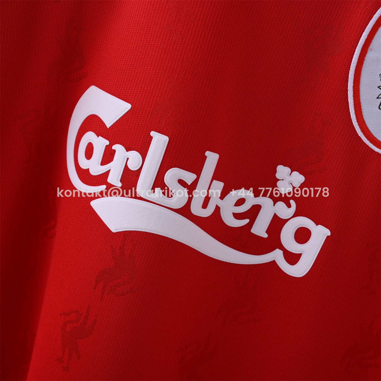 UltraTrikot-Retro Liver.pool 1996-97 Home Long Sleeves Jersey