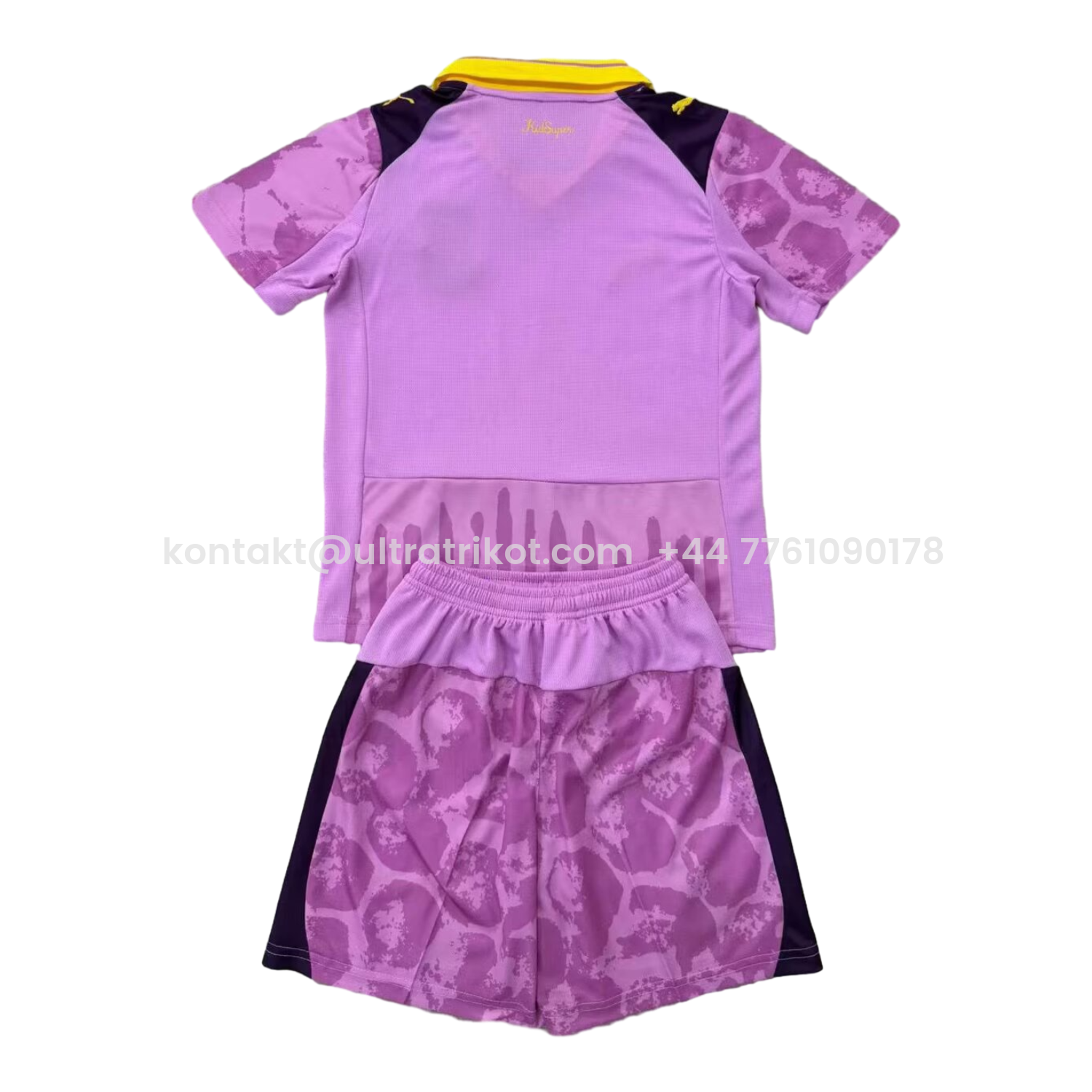 UltraTrikot-Dortmund 2025 Club World Cup Goalkeeper Purple Men's Adult Jersey Set - Fans Version