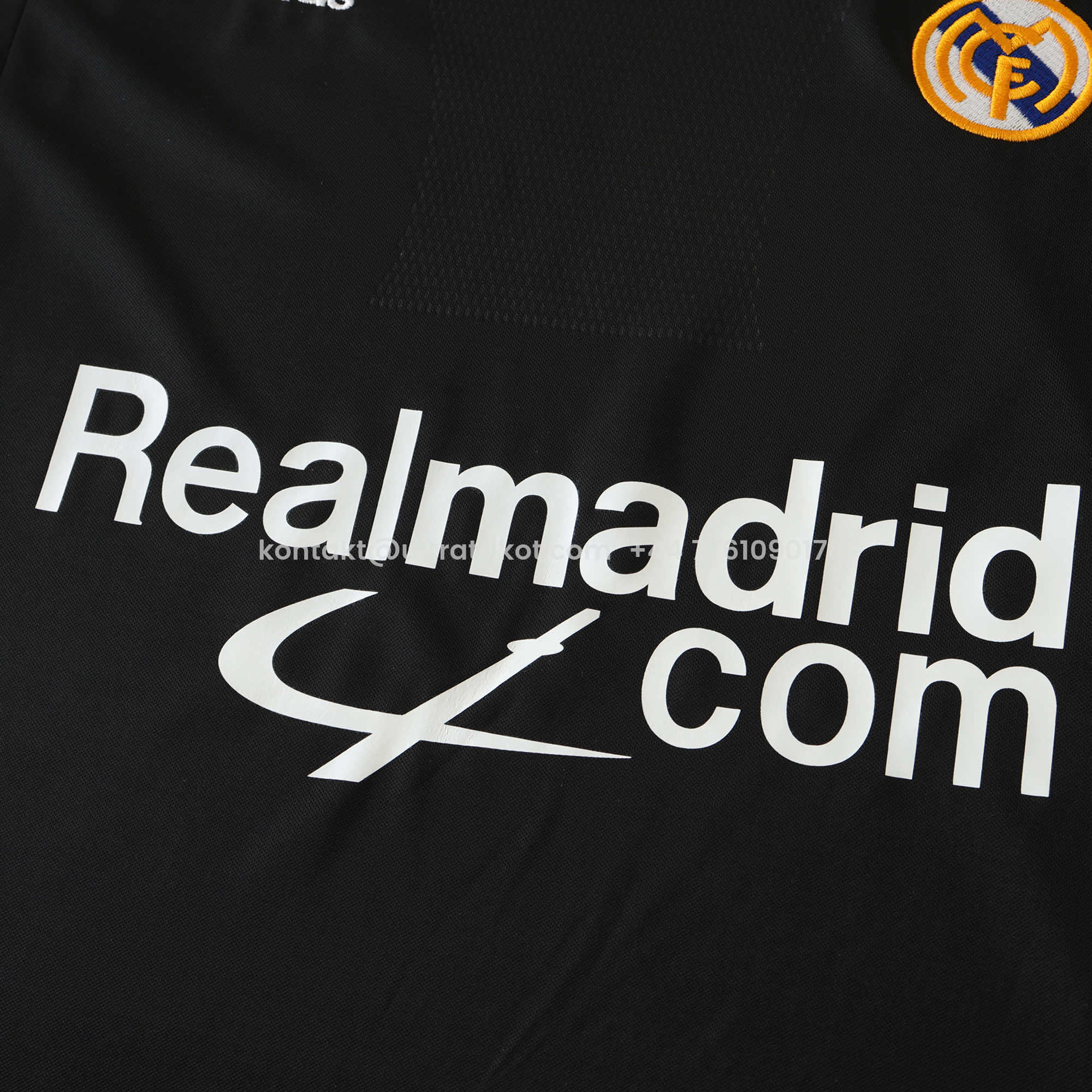 UltraTrikot-Retro Real Madrid 2001-02 Away Jersey