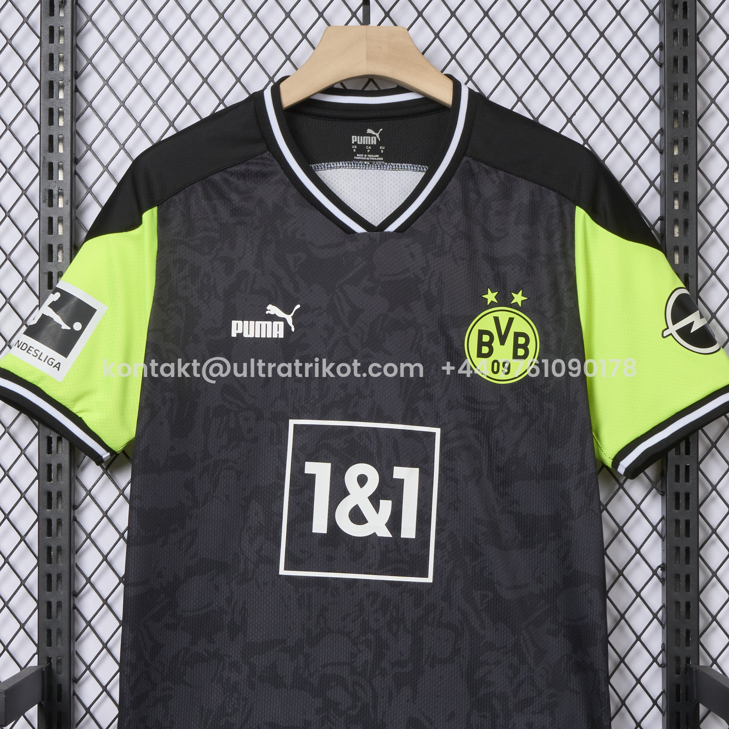 UltraTrikot-Retro Dortmund 2020-21 Black Special Edition Jersey