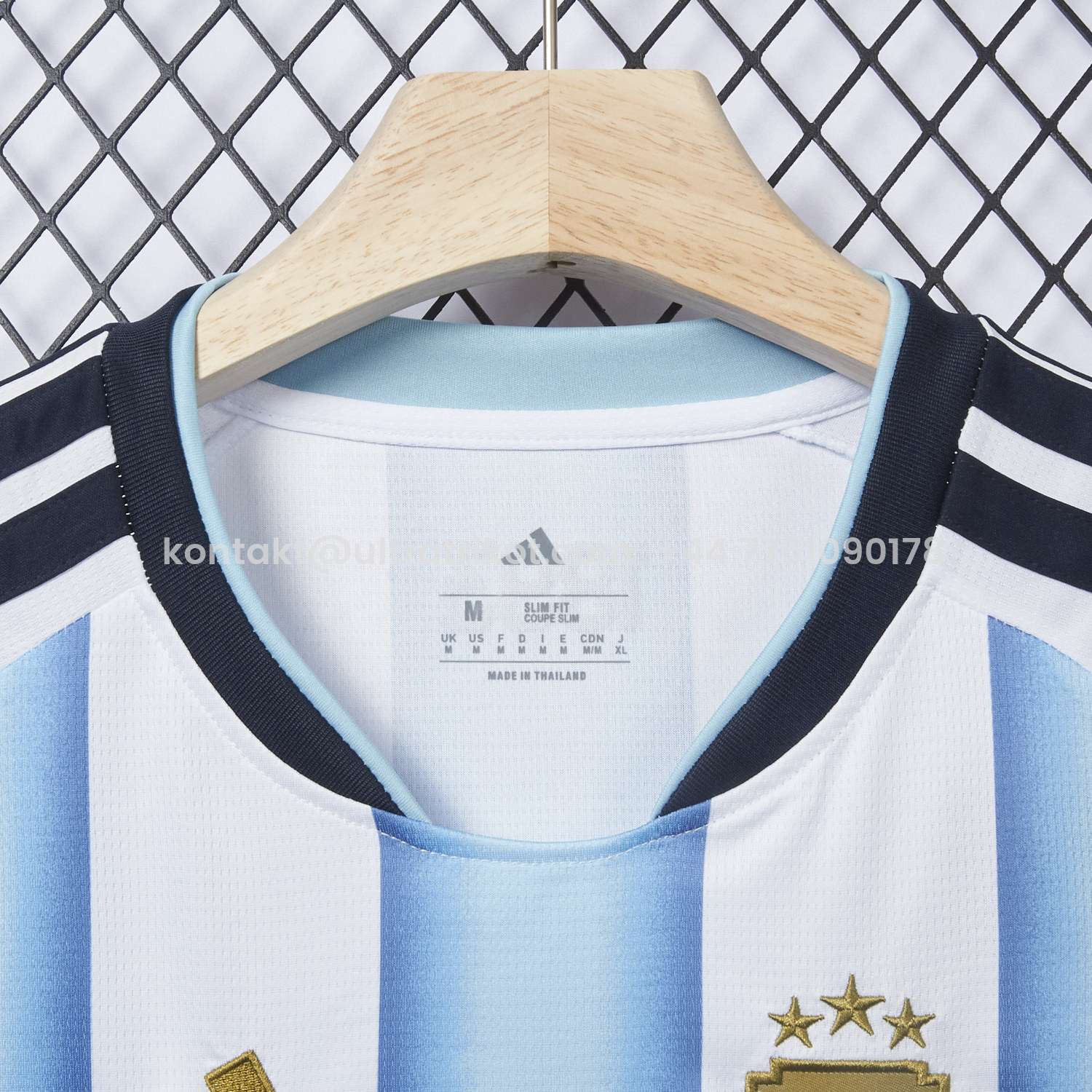 UltraTrikot-Women's Argentina 2026 Home Cropped Jersey