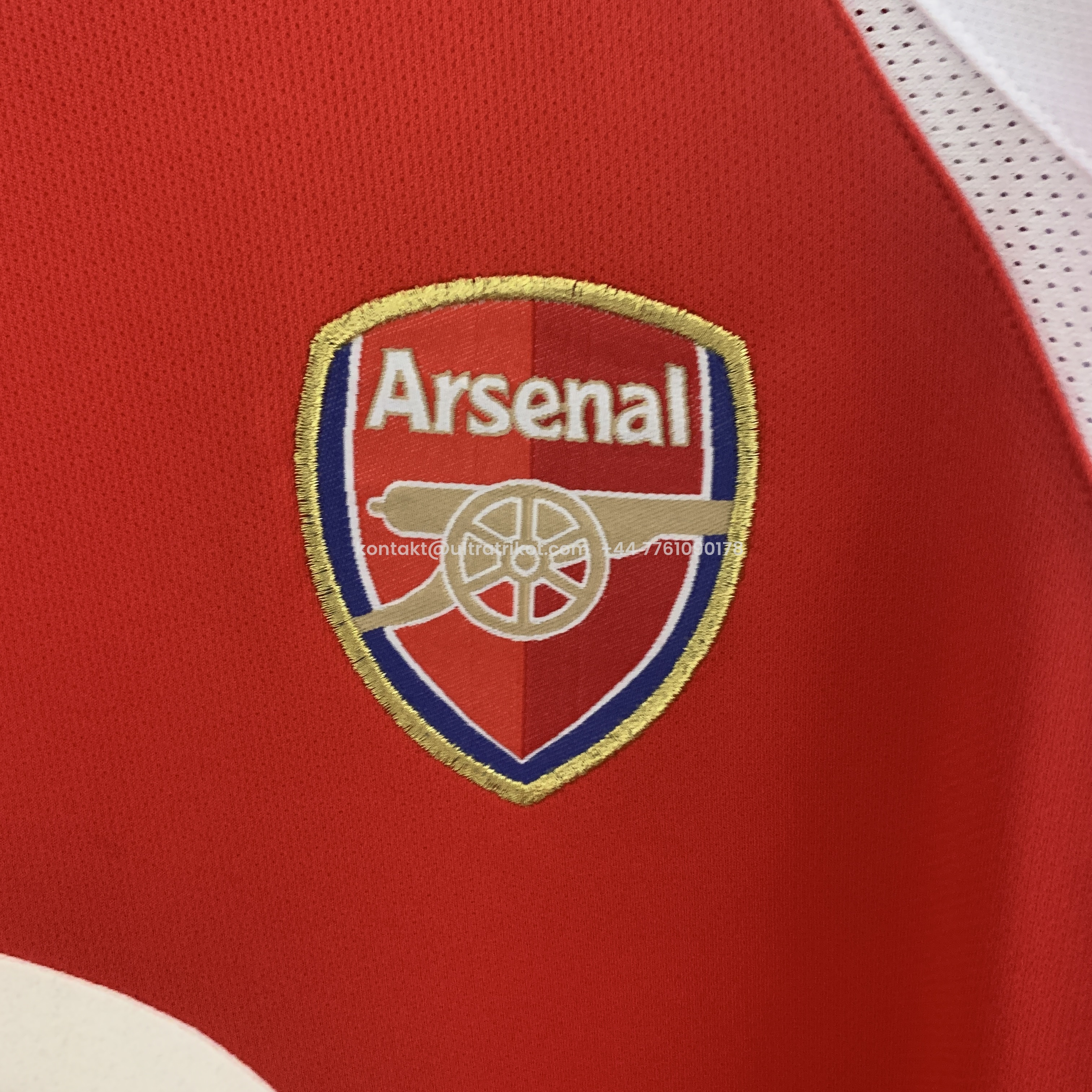 UltraTrikot-Retro Arsenal 02-04 Home Stadium Long Sleeve Jersey