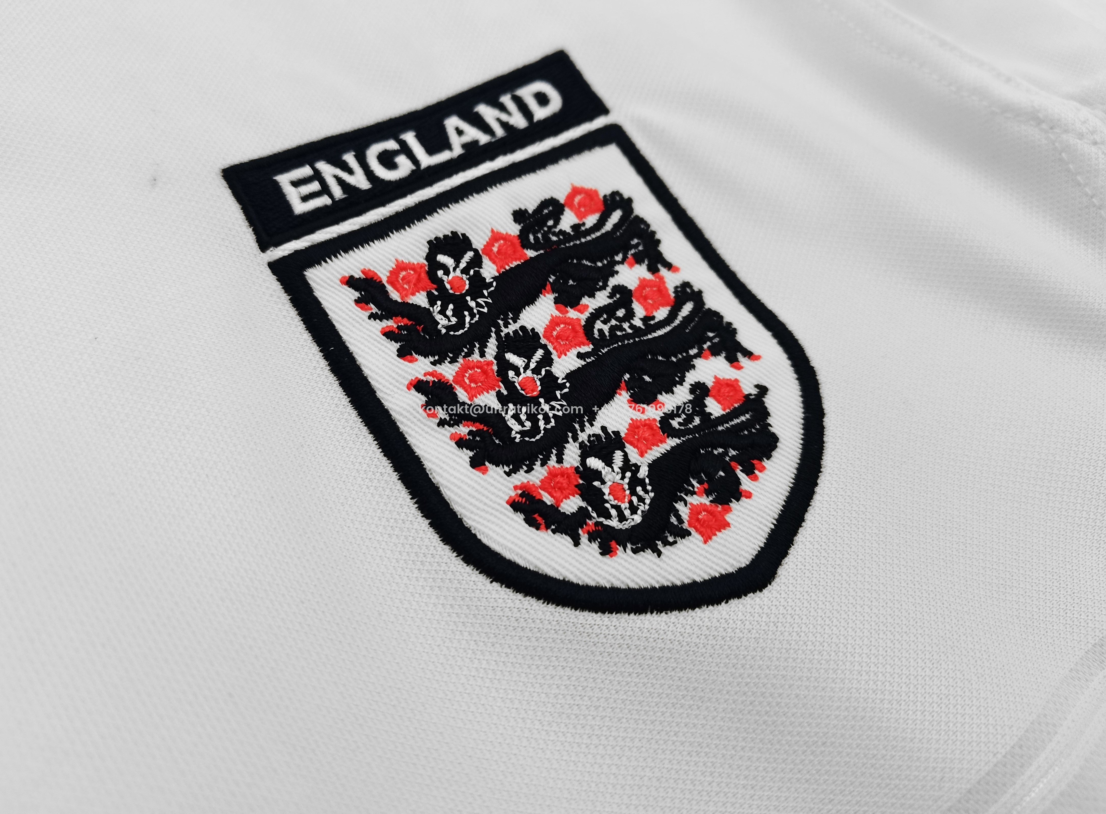 UltraTrikot-Retro England 2000 Home Stadium Jersey