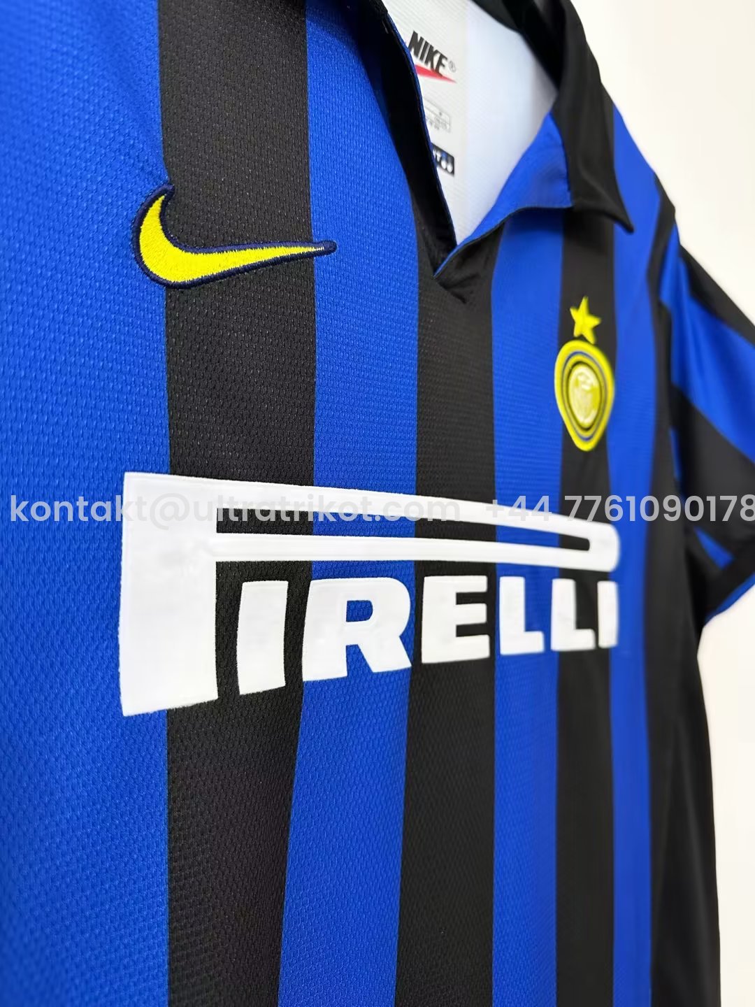 UltraTrikot-Retro Inter Milan 98-99 Home Stadium Jersey