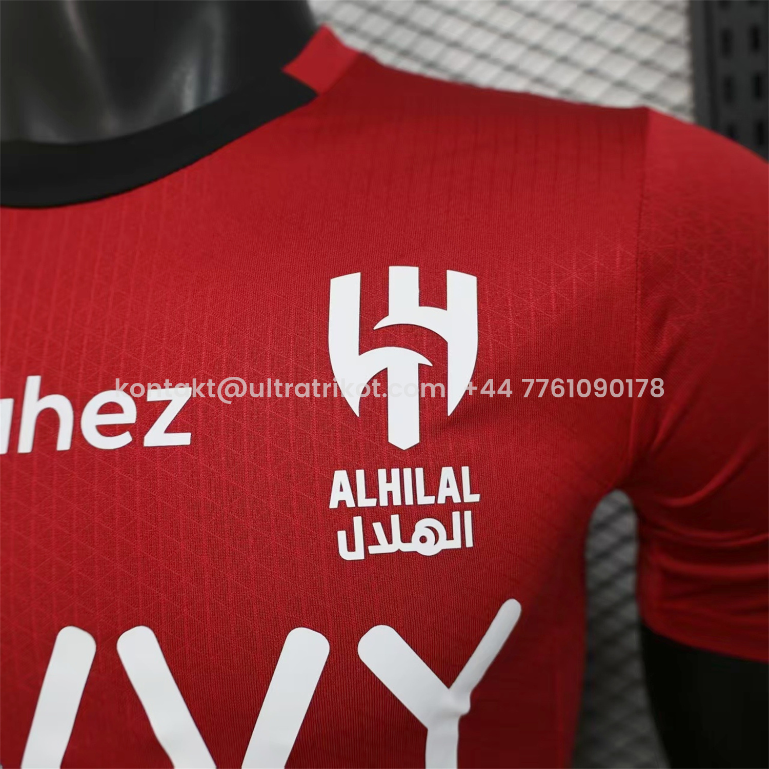 UltraTrikot-Al Hilal Riyadh Crescent 25-26 Red Special Jersey - Player Version