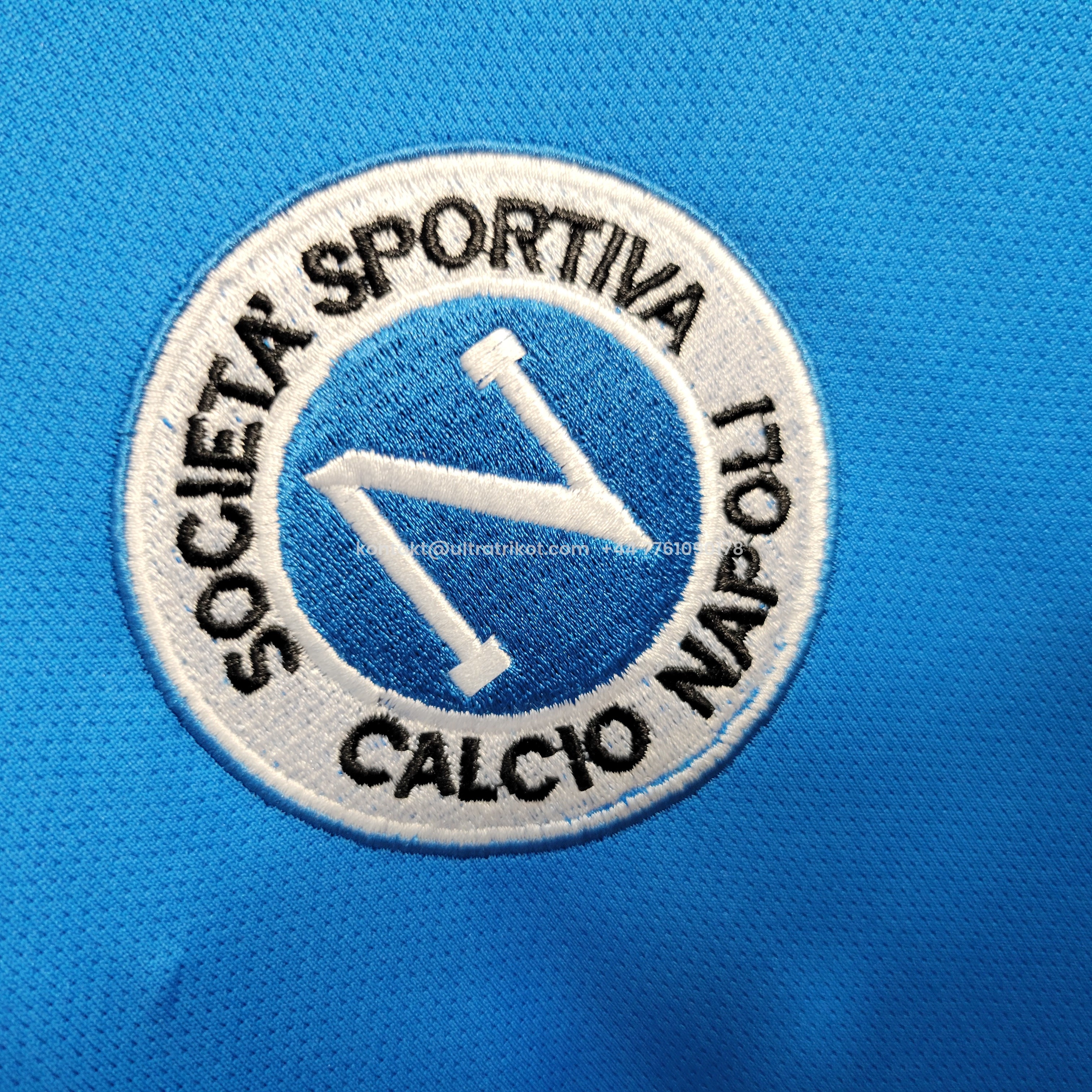 UltraTrikot-Retro Napoli 1988-89 Home Stadium Jersey