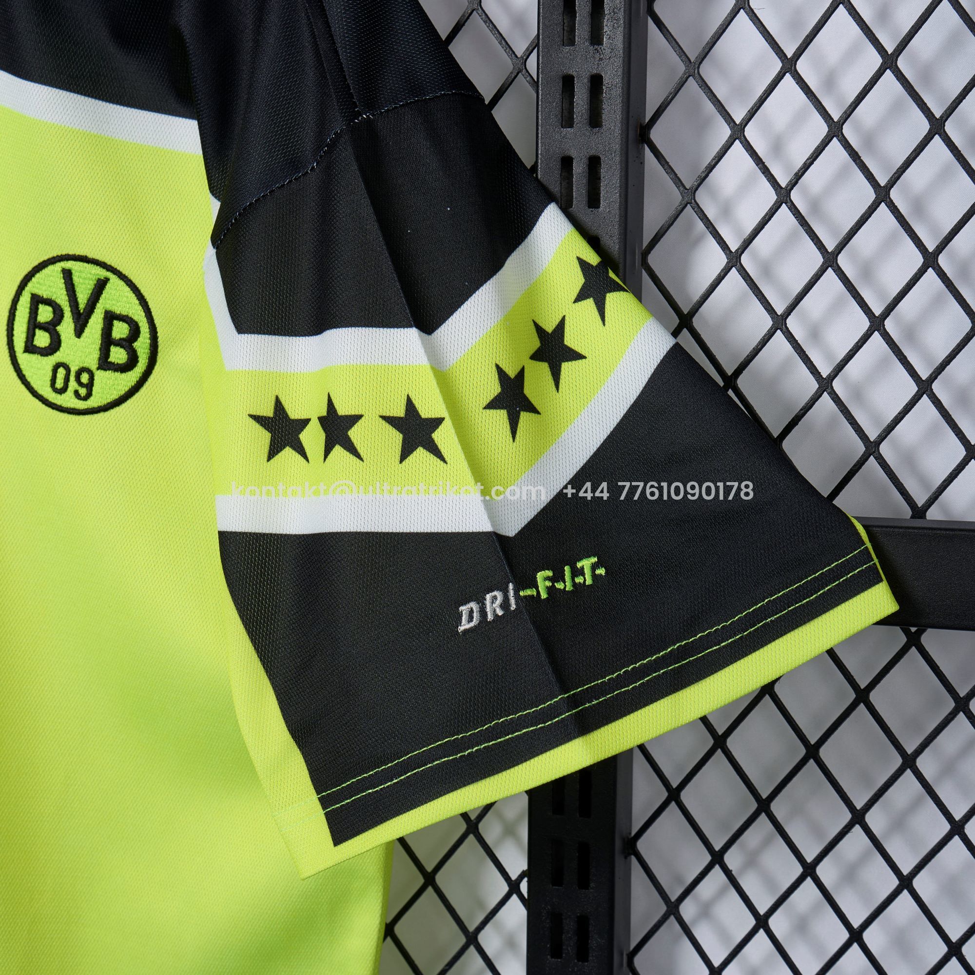 UltraTrikot-Retro Dortmund 1996-97 Home Champions League Final Jersey