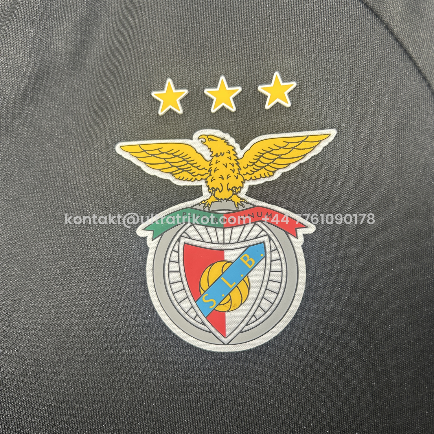 UltraTrikot-Benfica 25-26 Black Training Jersey - Fans Version
