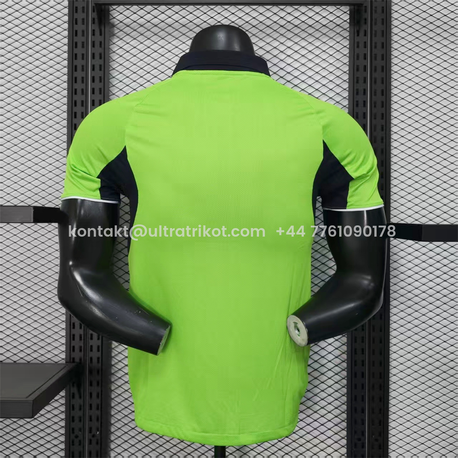 UltraTrikot-Fulham 25-26 Away Green Jersey - Player Version