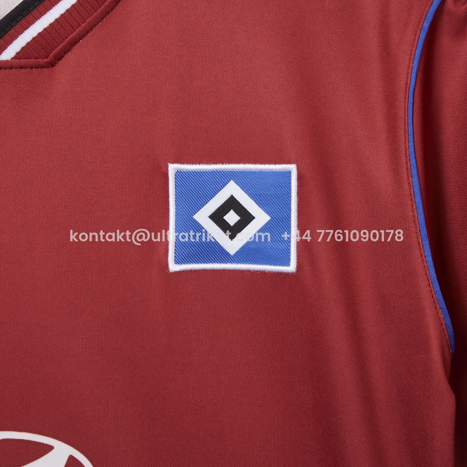 UltraTrikot-Retro Hamburger SV 1999-00 Third Red Jersey