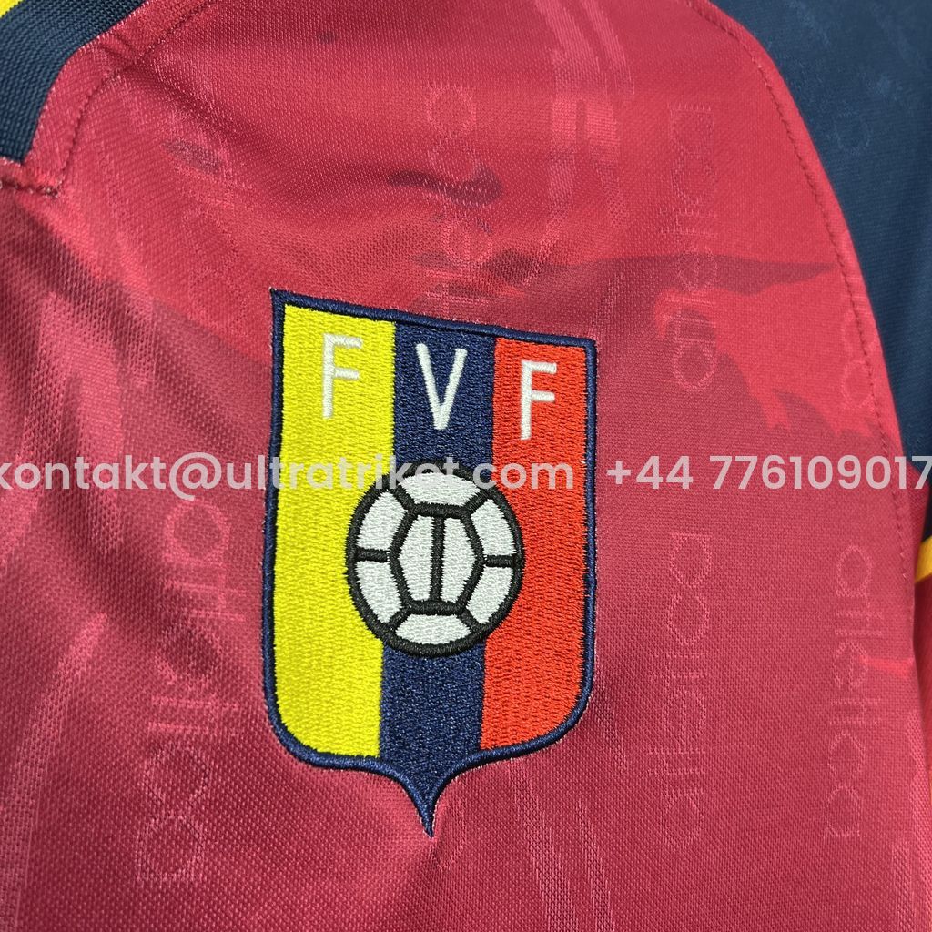 UltraTrikot-Retro Venezuela 2000 Home Stadium Jersey