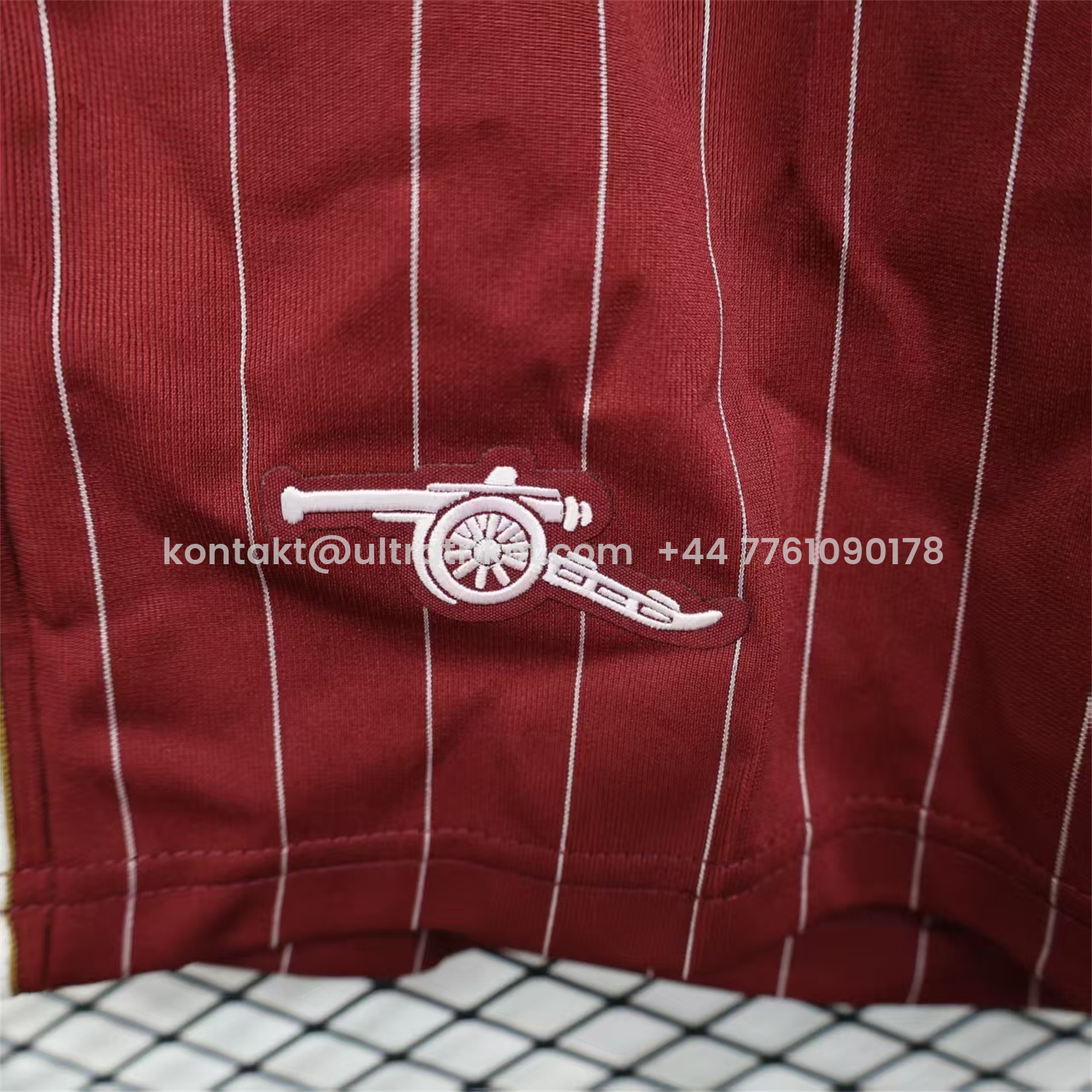 UltraTrikot-Arsenal 25-26 Trefoil Red Travel Shorts - Player Version