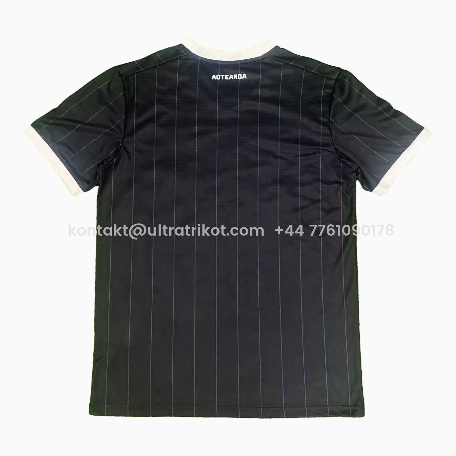 UltraTrikot-New Zealand 2026 Away Black Jersey - Fans Version
