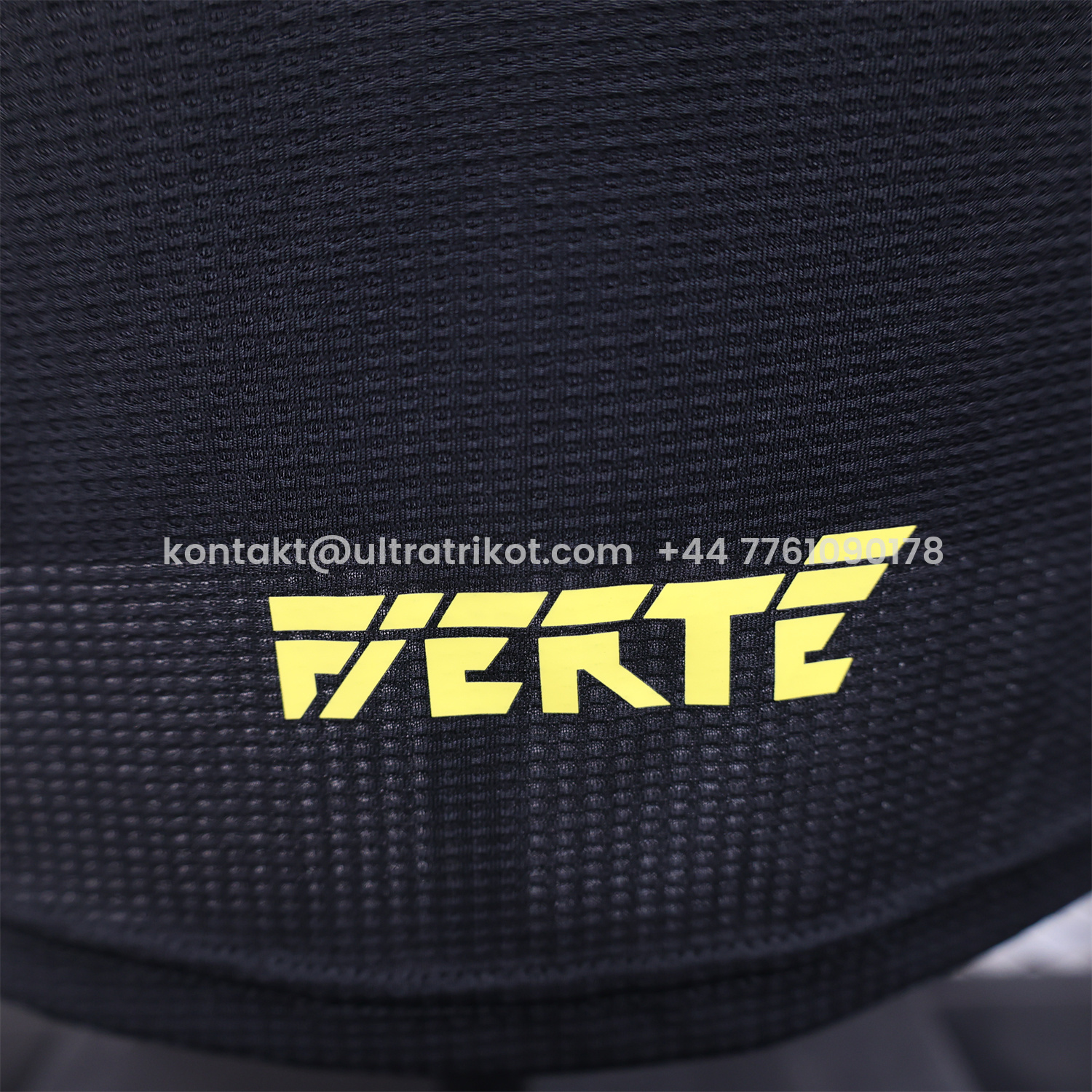 UltraTrikot-Algeria 25-26 Pure Black Jersey with Yellow Line - Player Version