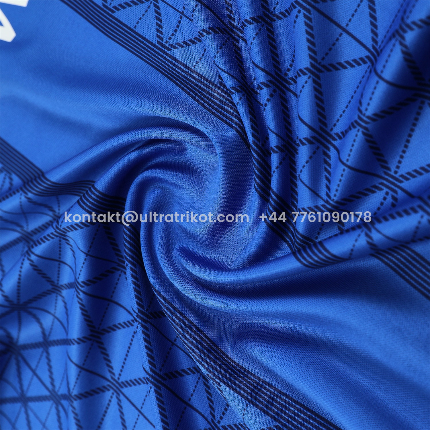 UltraTrikot-Paris Saint-Germain PSG 25-26 Vest Training Set - Ocean Blue Vest & Deep Blue Shorts