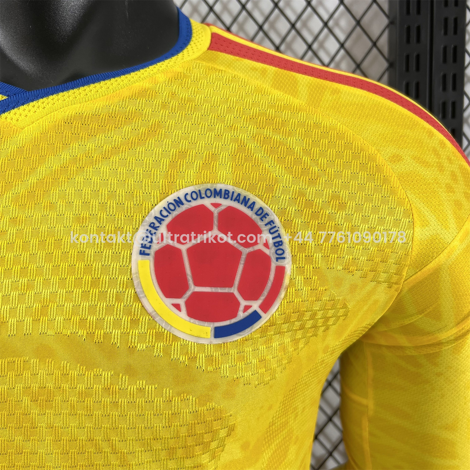 UltraTrikot-Colombia 2026 Home Long Sleeves Jersey - Player Version