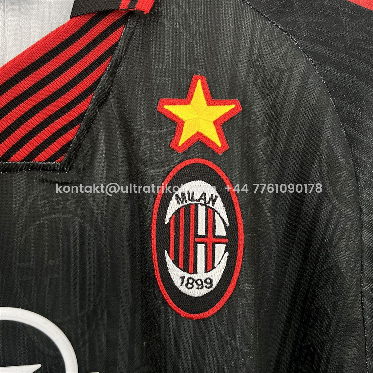 UltraTrikot-Retro AC Milan 1997-98 Copa Centenario do Belo Horizonte Third Jersey