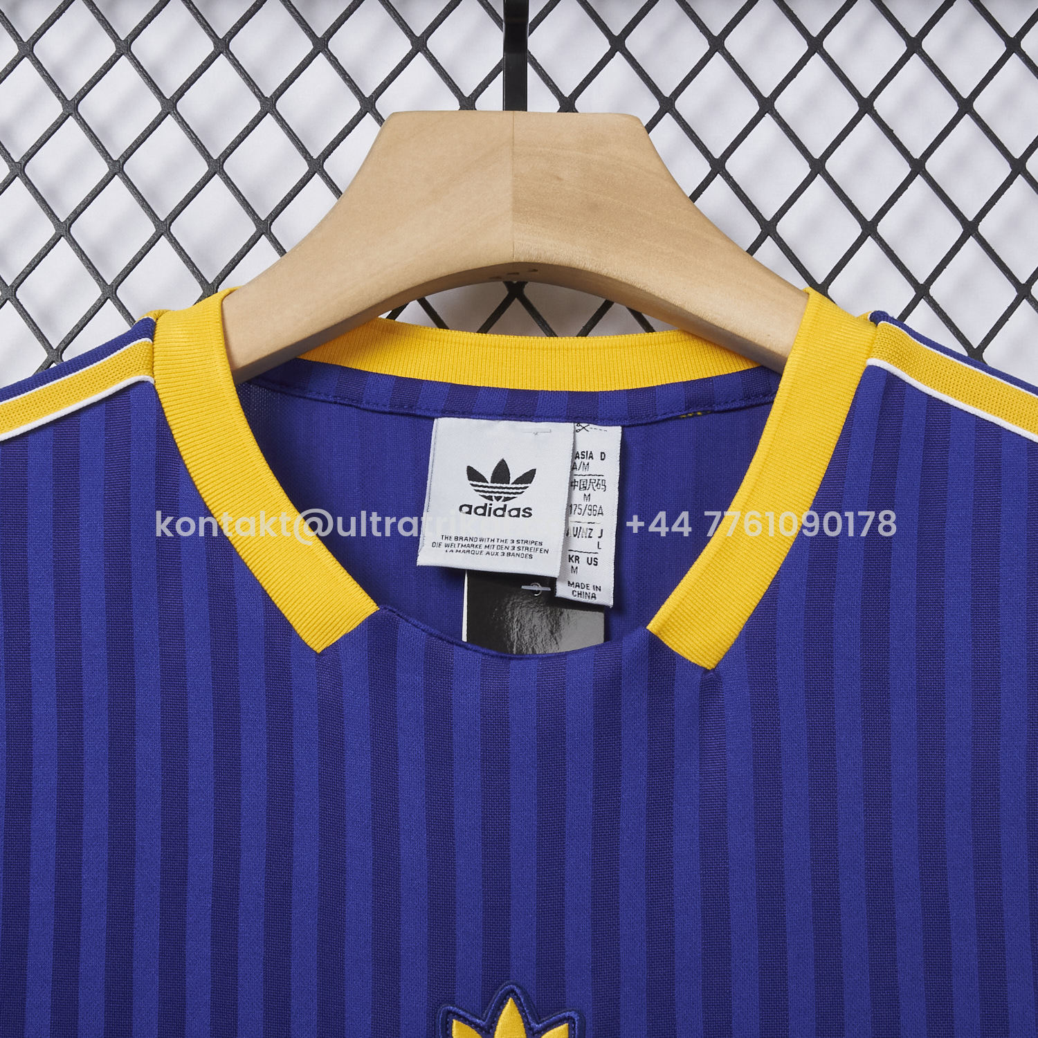 UltraTrikot-Boca 25-26 Originals Terrace Icon Blue Polo Jersey