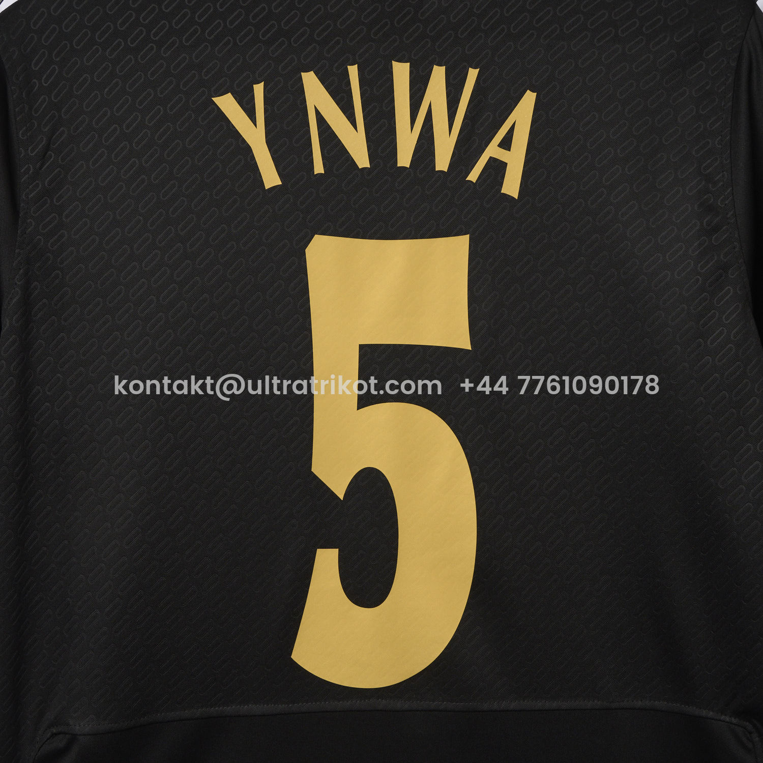 UltraTrikot-Liver.pool 25-26 Istanbul 2005 Anniversary Black Jersey - Fans Version