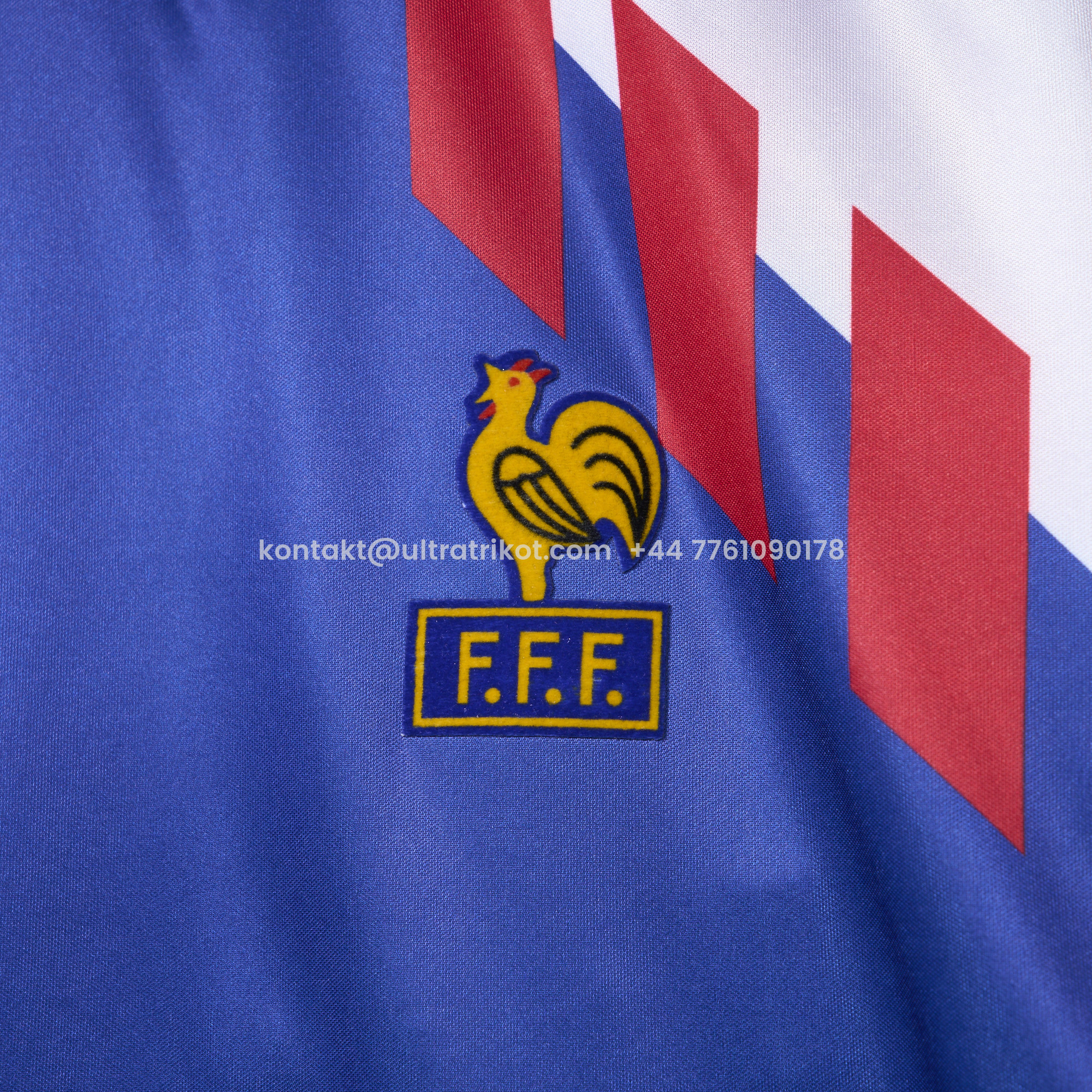 UltraTrikot-Retro France 1990 Home Stadium Jersey