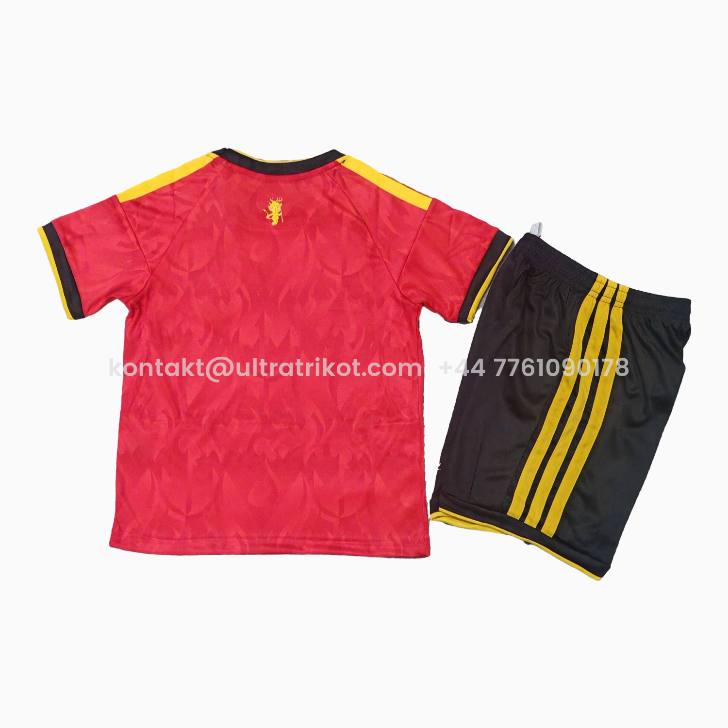 UltraTrikot-Belgium 2026 Home Kids Kit
