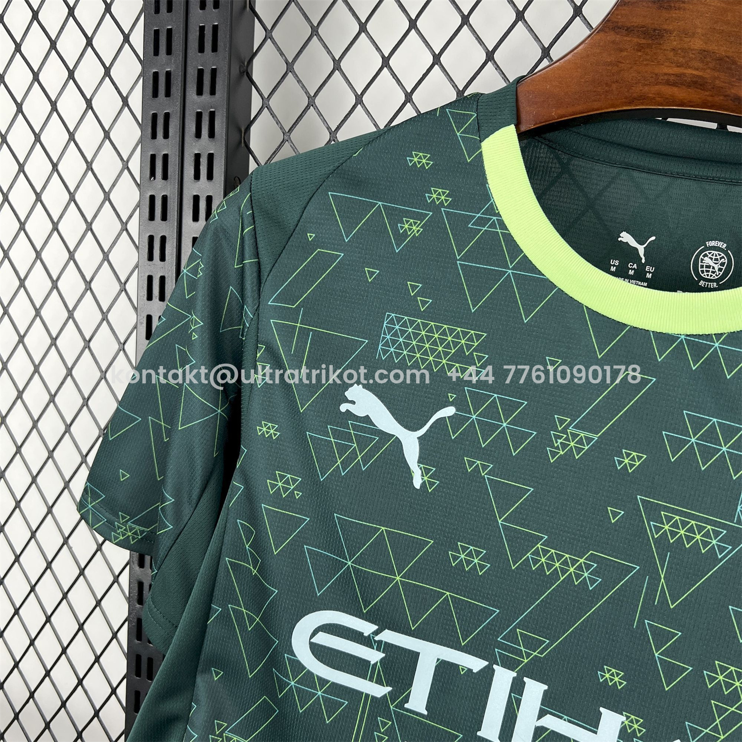 UltraTrikot-Manchester City 25-26 Fourth Green Jersey - Fans Version