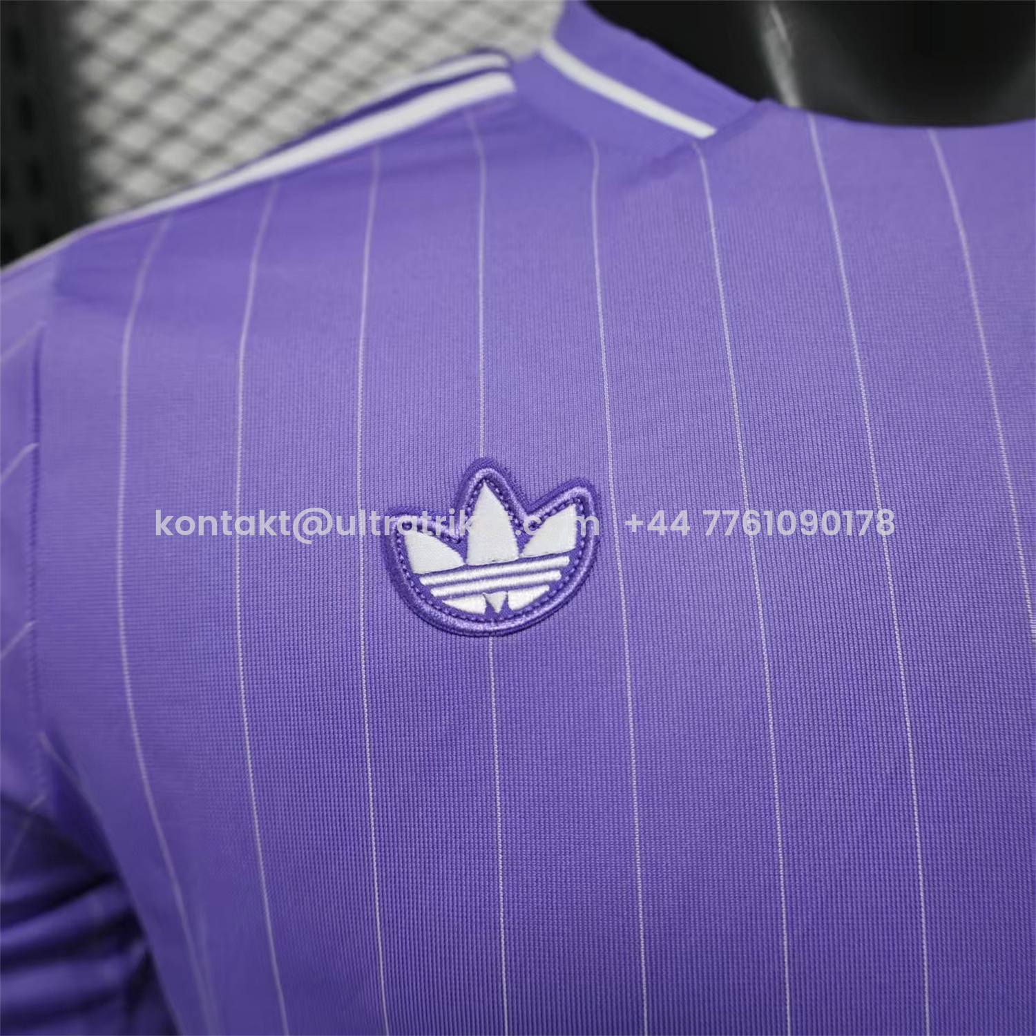 UltraTrikot-Real Madrid 25-26 Icon Range Trefoil Light Purple Travel Jersey - Player Version