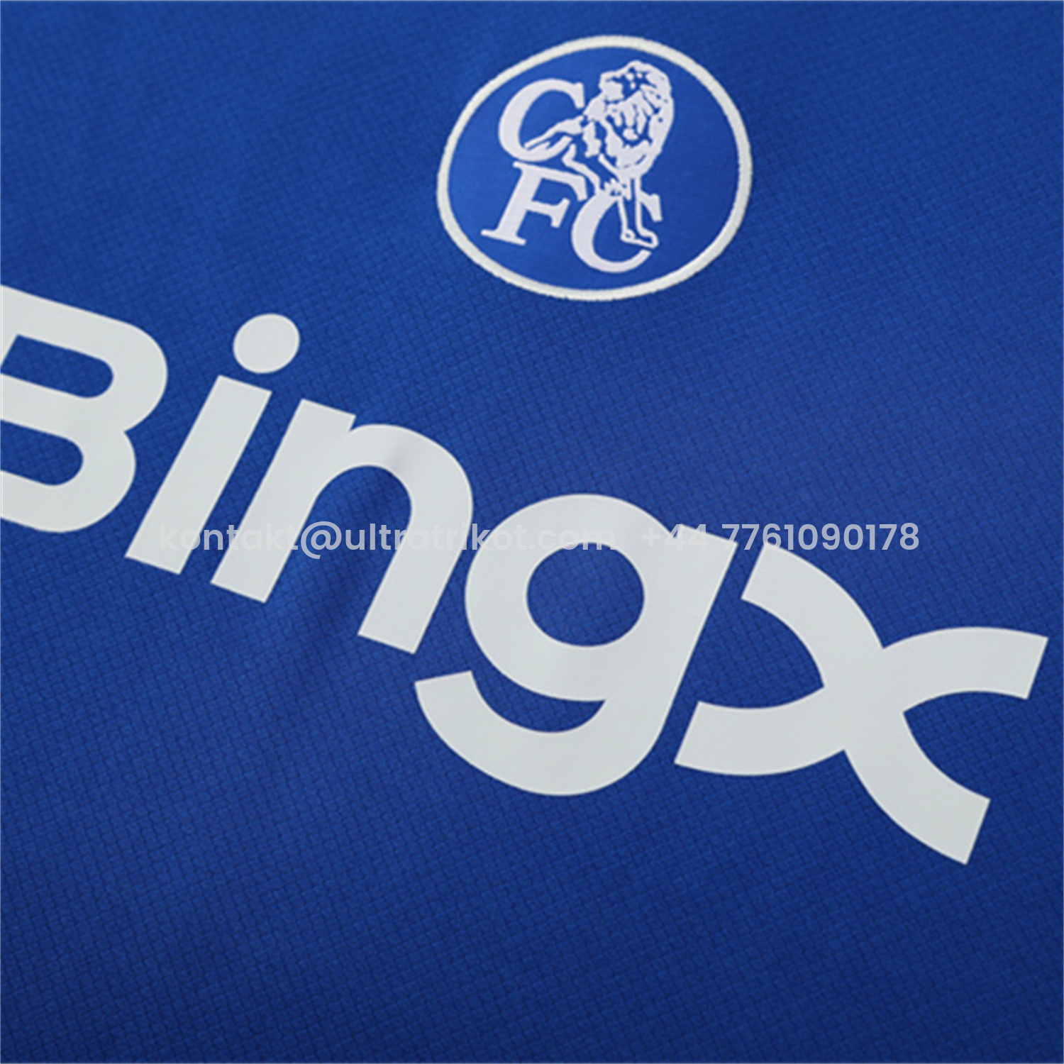 UltraTrikot-C.H.E.L.S.E.A 25-26 Short-Sleeve Training Set - Blue Top & Black Shorts