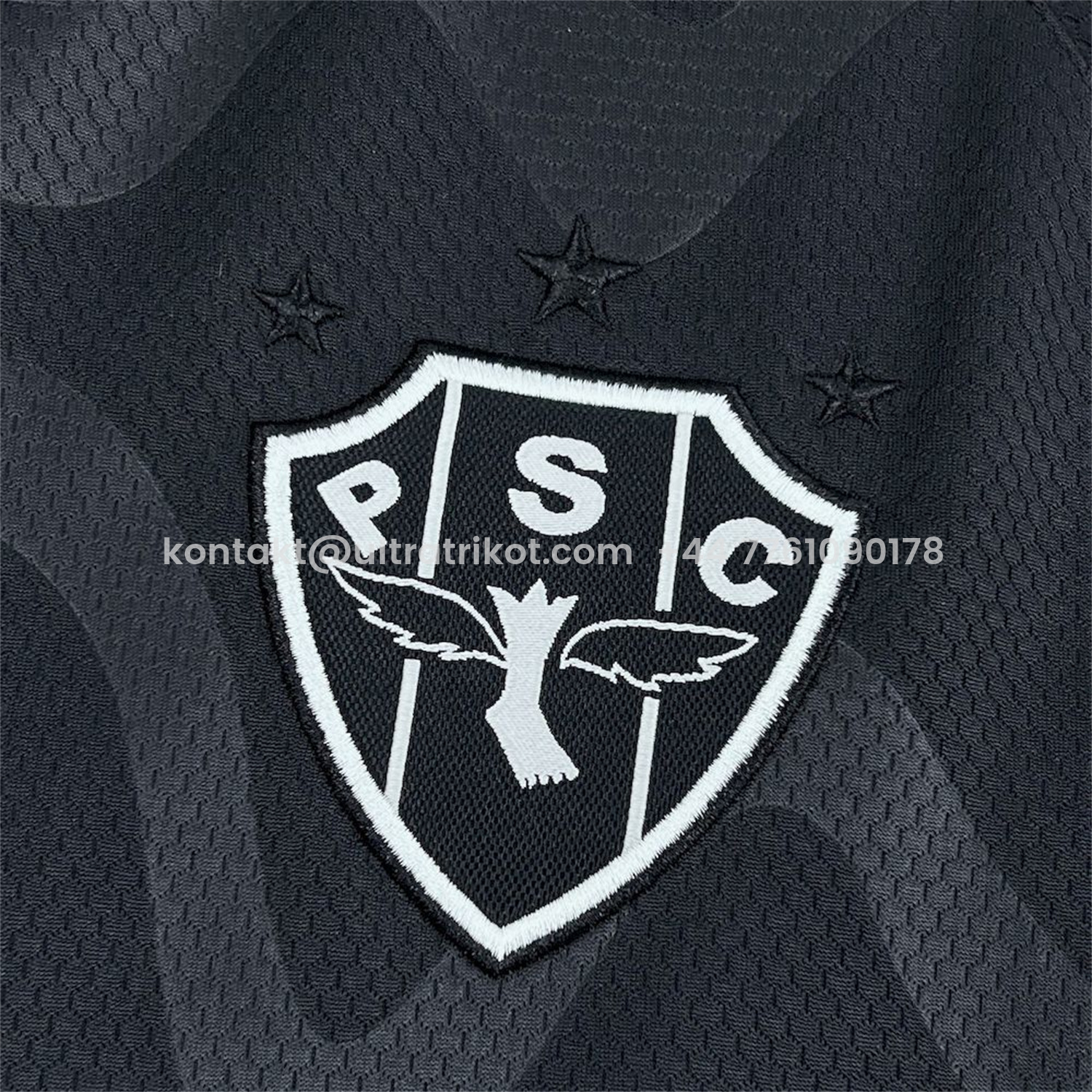 UltraTrikot-Paysandu 25-26 Third Black Jersey - Fans Version