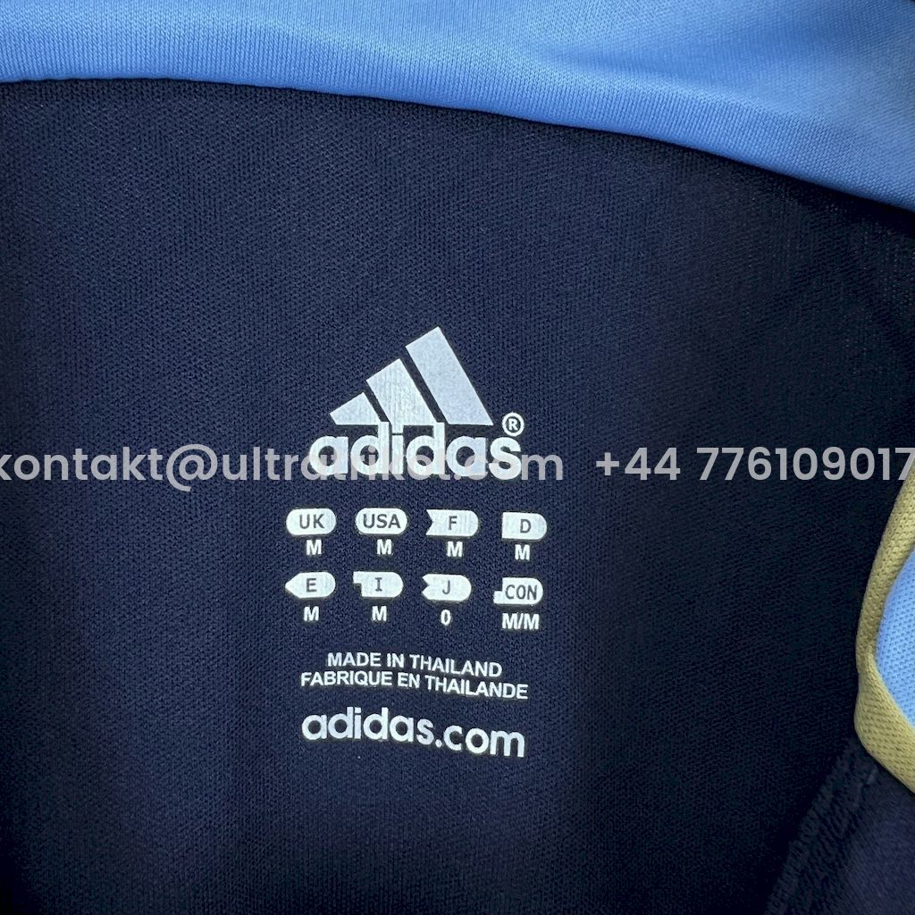 UltraTrikot-Retro Argentina 2006 Away Long Sleeves Jersey