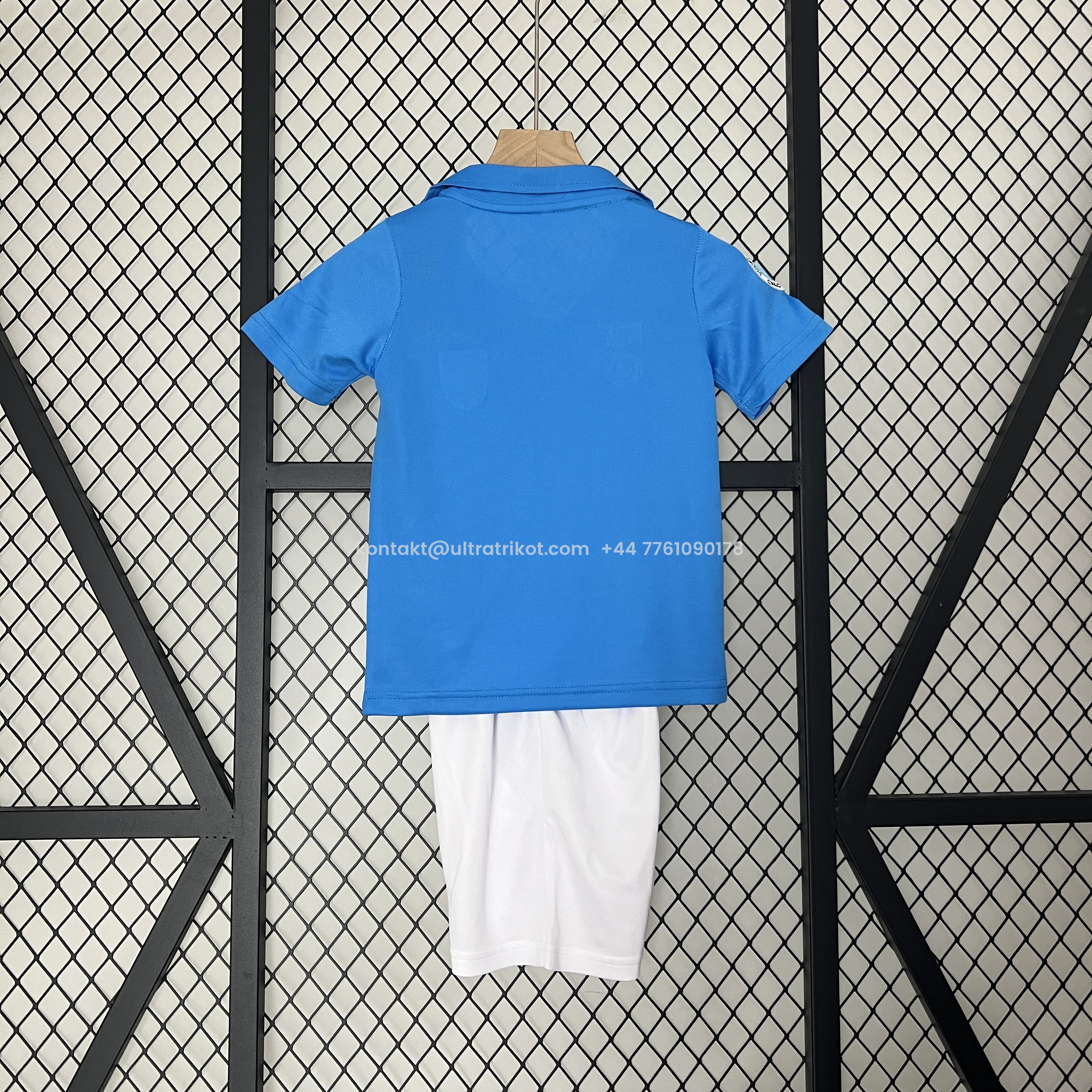 UltraTrikot-Retro Napoli 1987-88 Home Stadium Kids Kit