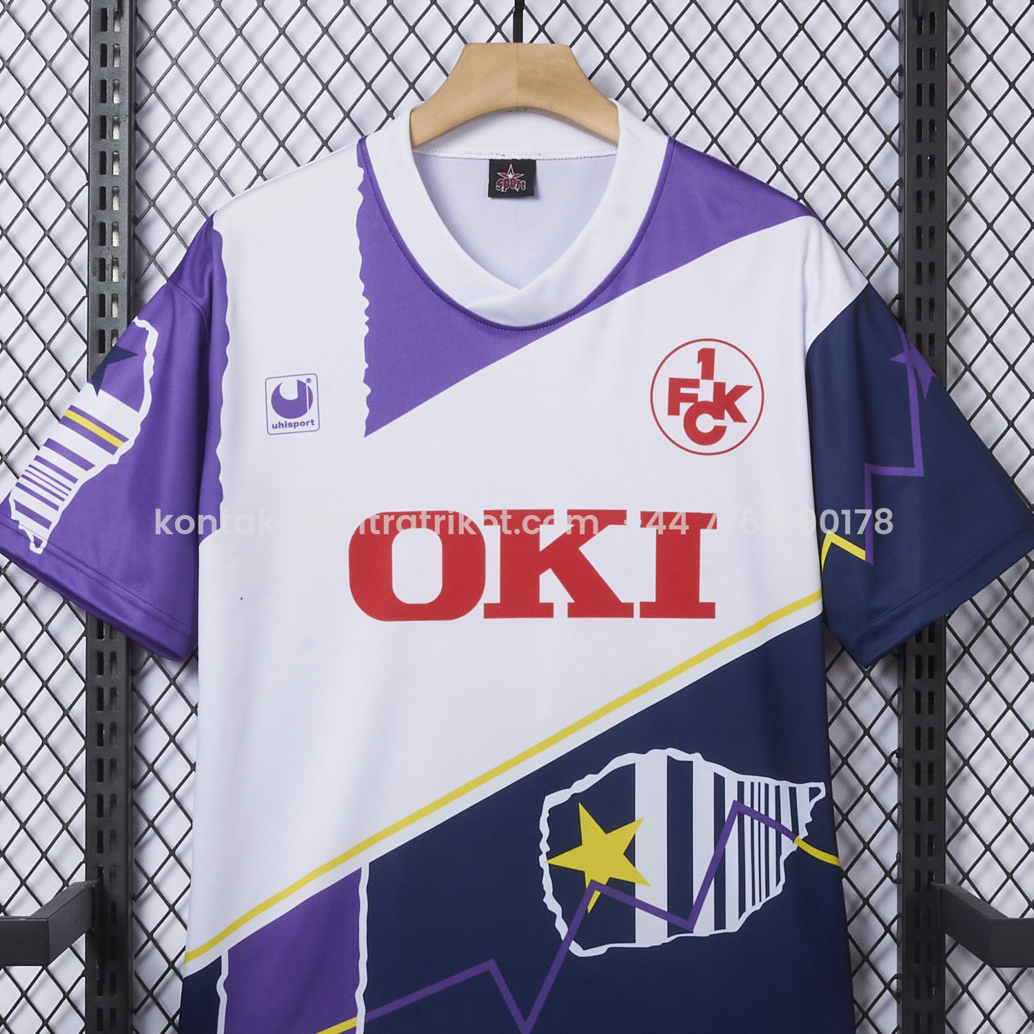 UltraTrikot-Retro Kaiserslautern 1991-92 Away Jersey - Fans Version