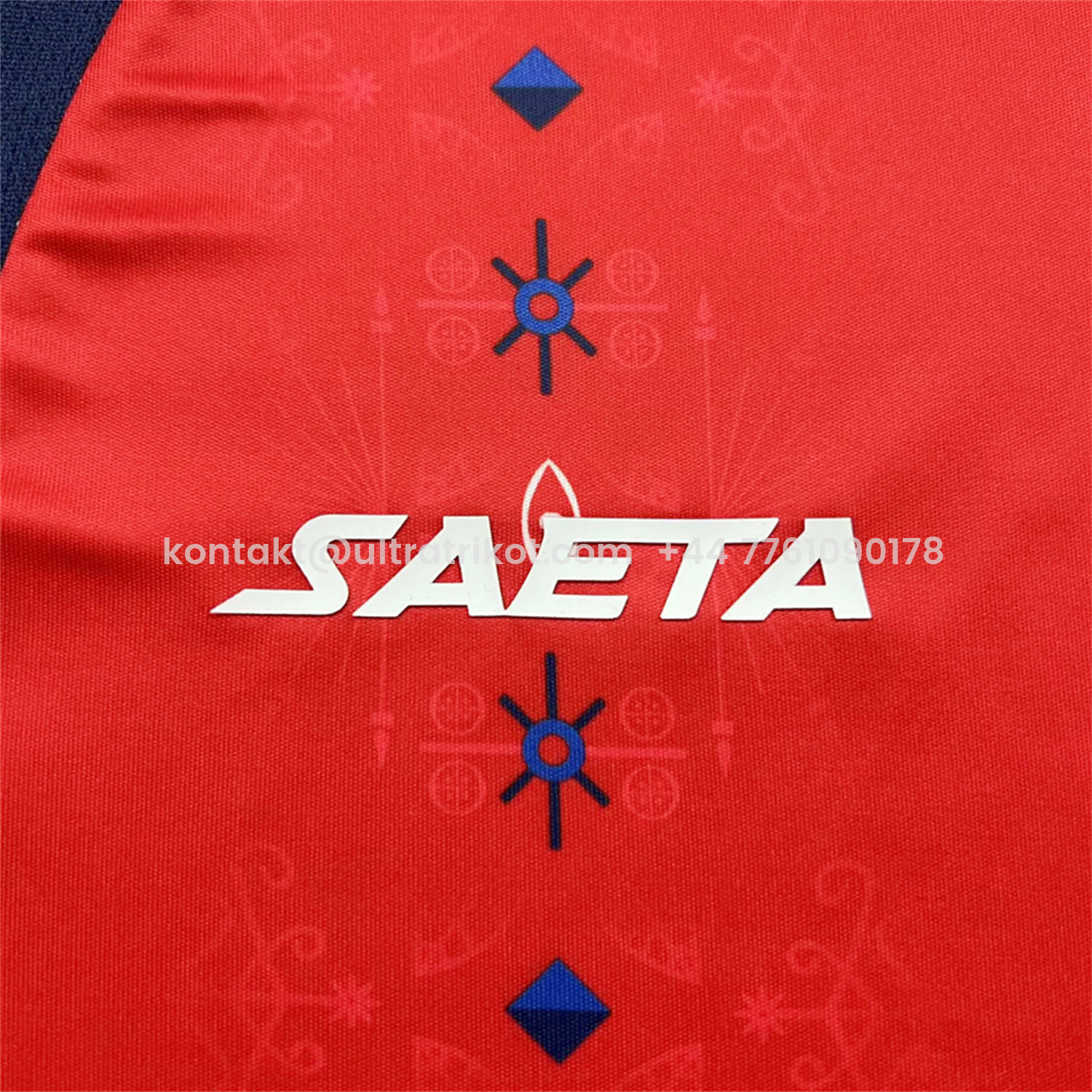 UltraTrikot-Haiti 2026 Third Red Jersey - Fans Version