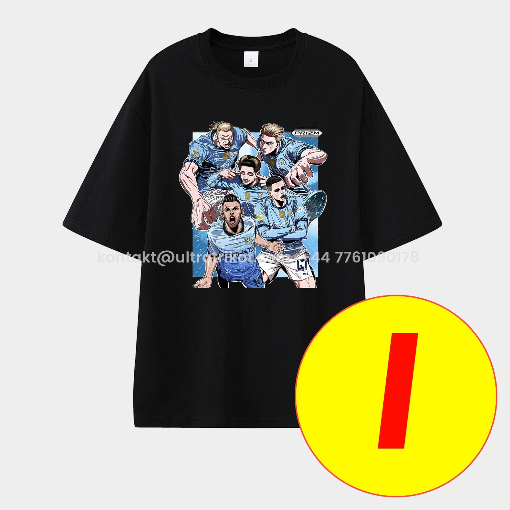 UltraTrikot-Manchester City Kevin De Bruyne Career Memory Fragments Unisex Pure Cotton T-shirt