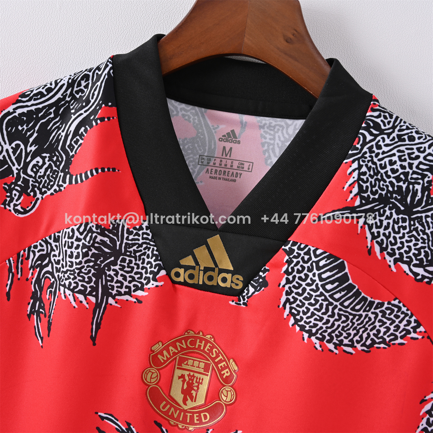 UltraTrikot-Retro Manchester United 2019-20 Chinese New Year Special Edition Jersey