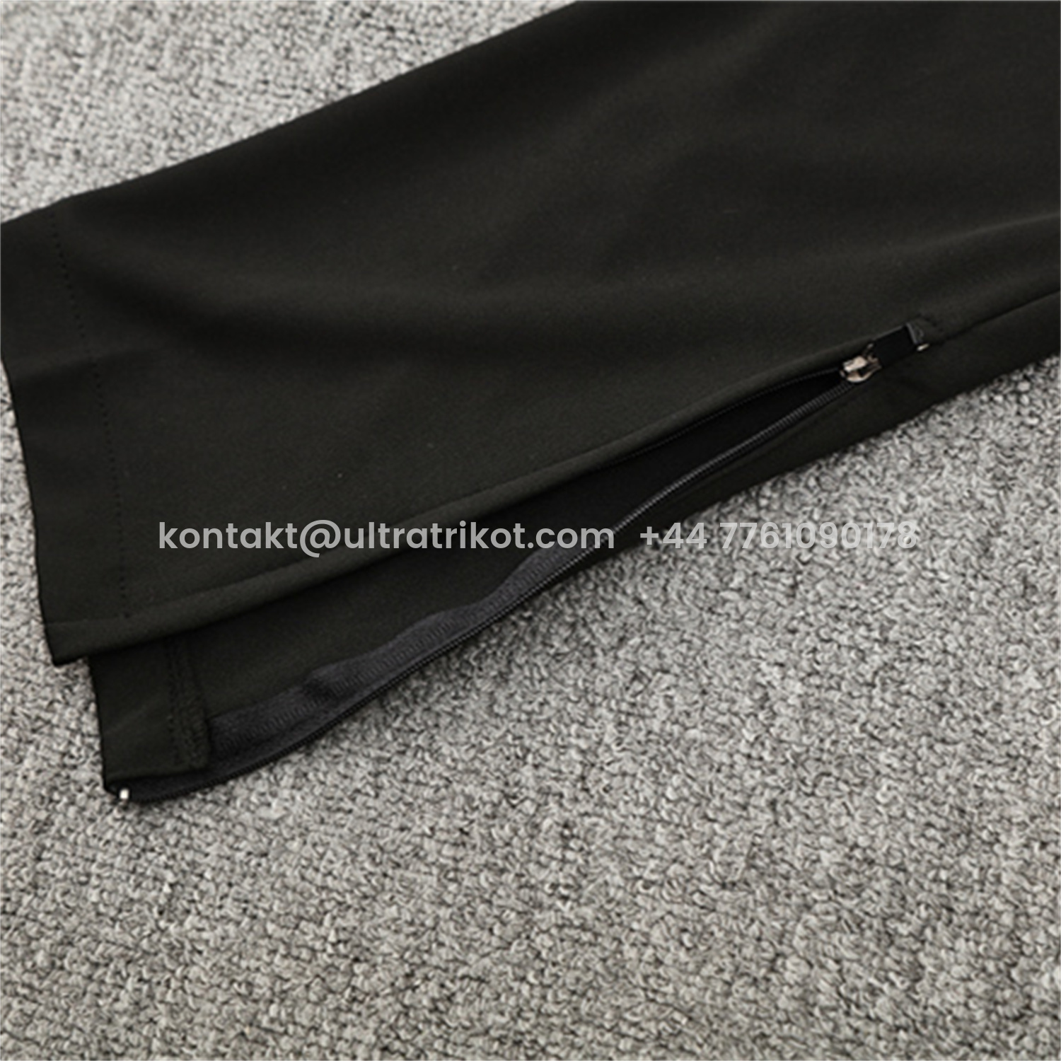 UltraTrikot-Portugal 25-26 Long Sleeve Training Set - Red Top & Black Pants