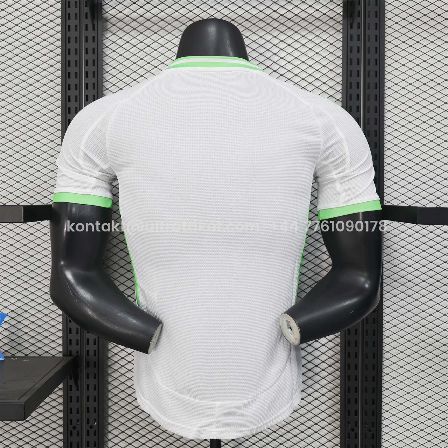 UltraTrikot-Algeria 25-26 Whie Jersey with Green - Player Version