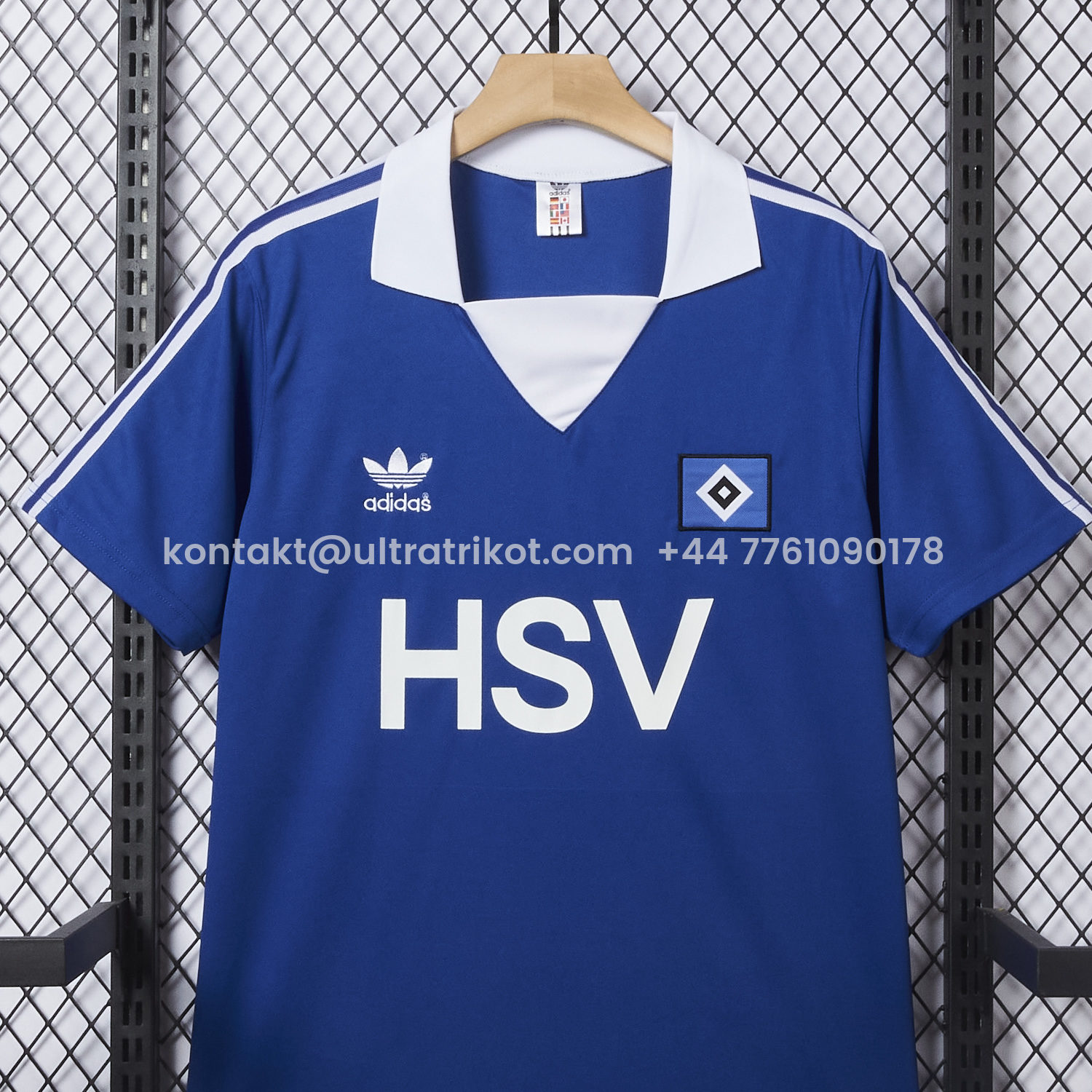 UltraTrikot-Retro Hamburger SV 1979 Away Blue Jersey