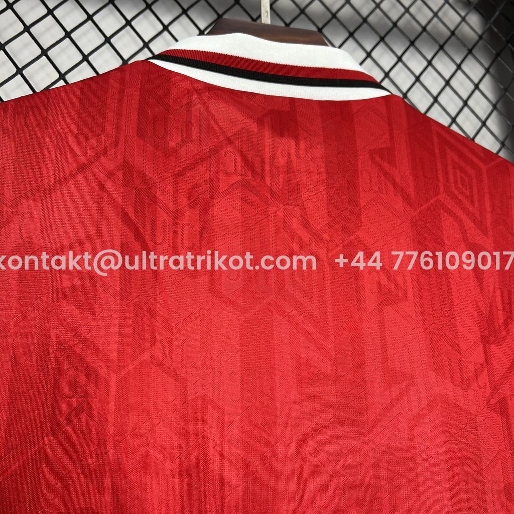 UltraTrikot-Retro Manchester United 92-94 Home Jersey
