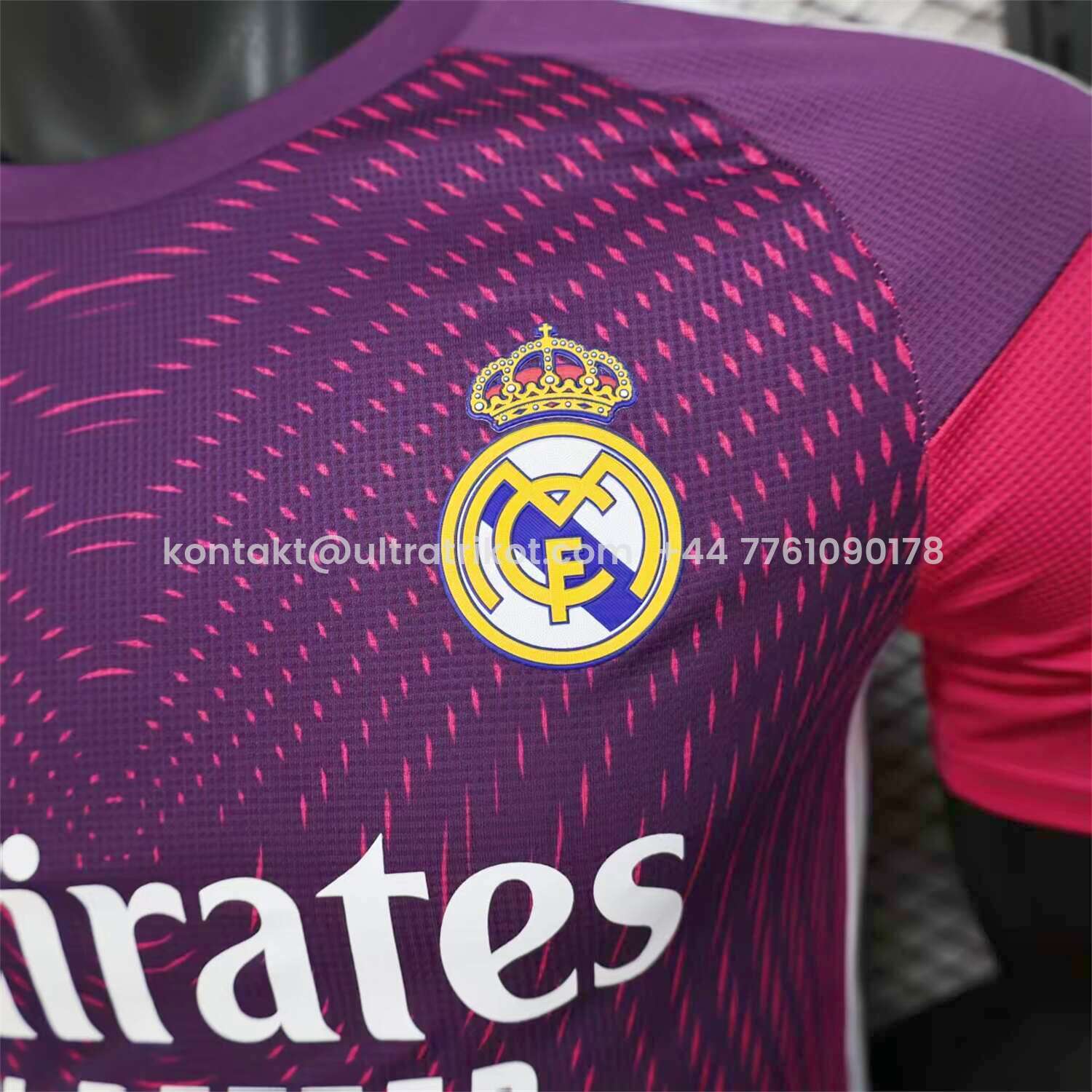 UltraTrikot-Real Madrid 25-26 Pink Purple Goalkeeper Jersey - Player Version
