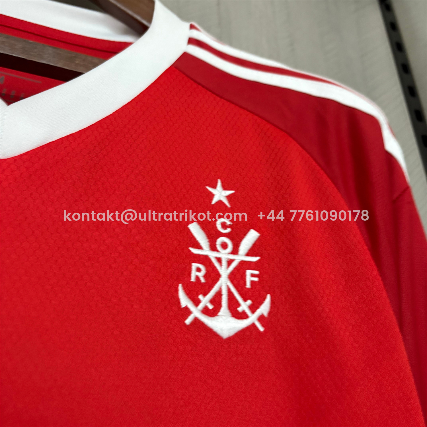 UltraTrikot-Flamengo 25-26 White Lines Red Special Jersey - Fans Version