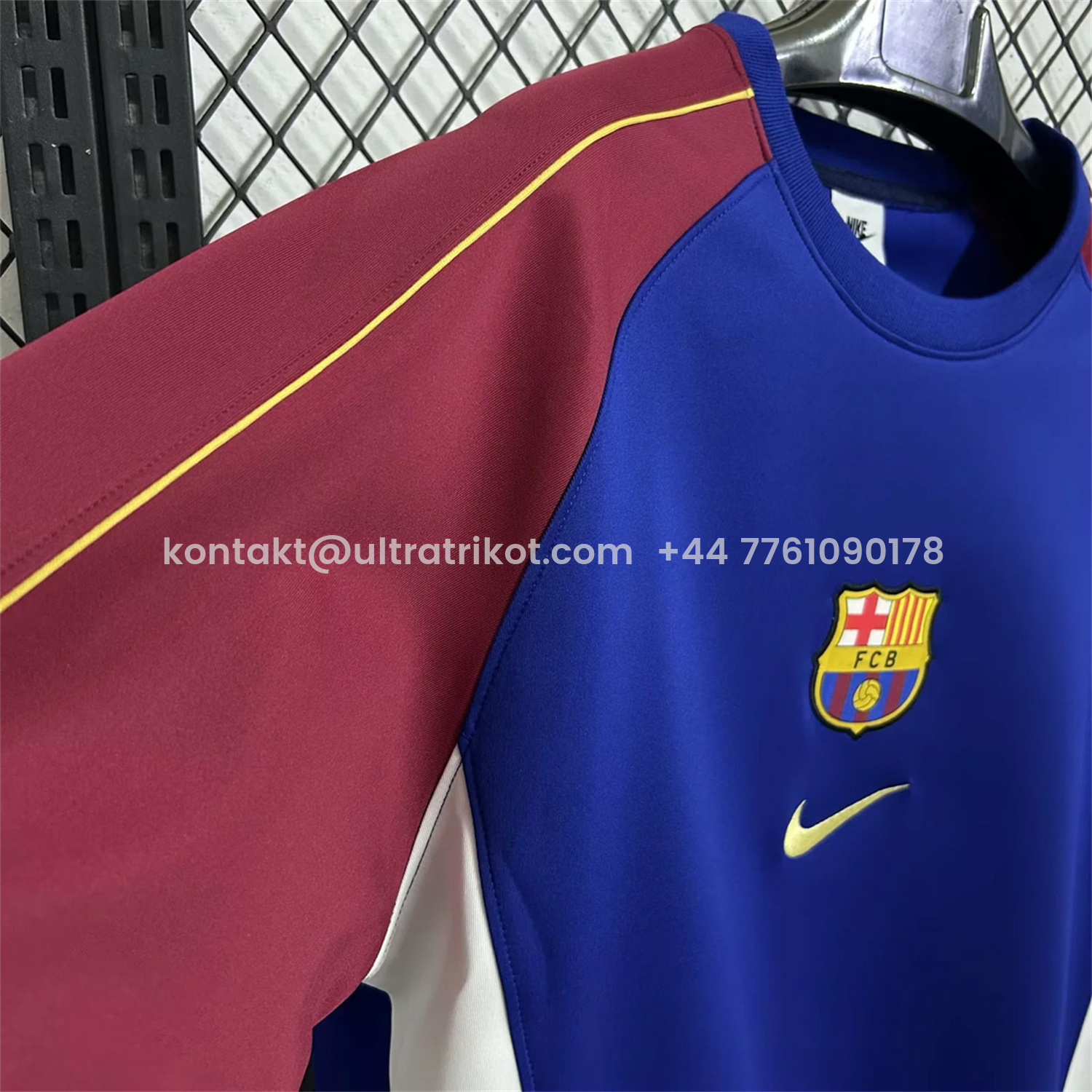 UltraTrikot-Barcelona 25-26 Blue And Red Unisex Pullover Hoodie