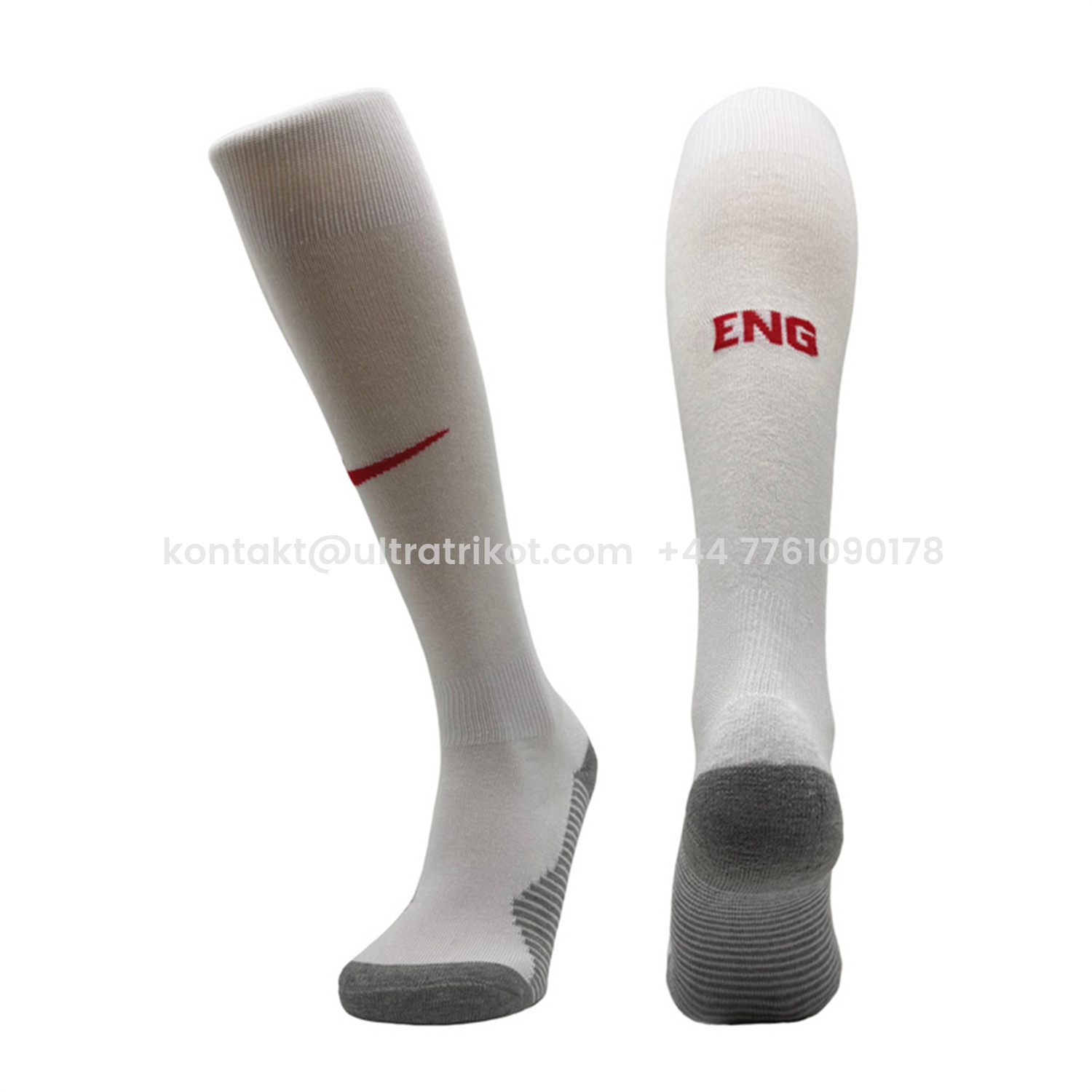 UltraTrikot-England 25-26 Home Socks - White