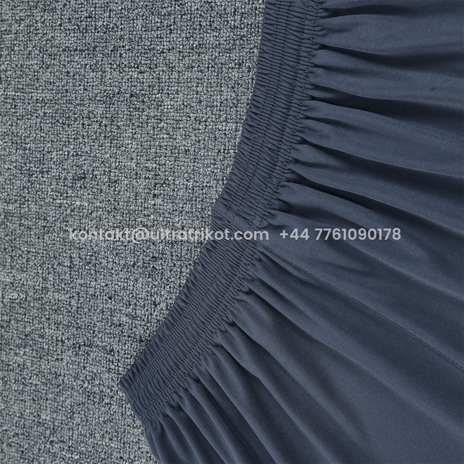 UltraTrikot-Real Madrid 25-26 Long-Sleeve Training Set - Deep Gray Top & Gray Shorts