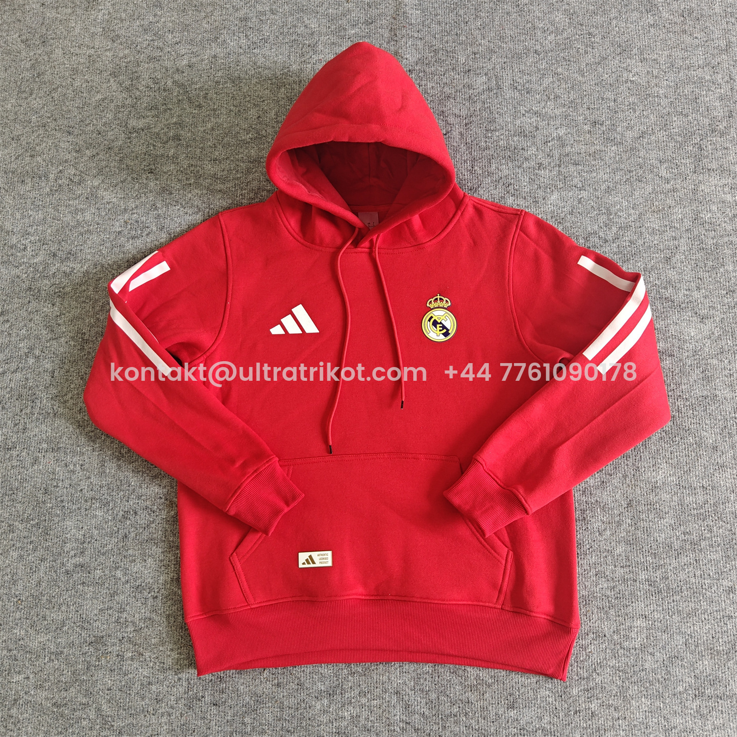 UltraTrikot-Real Madrid 25-26 Home Unisex Pullover Hoodie