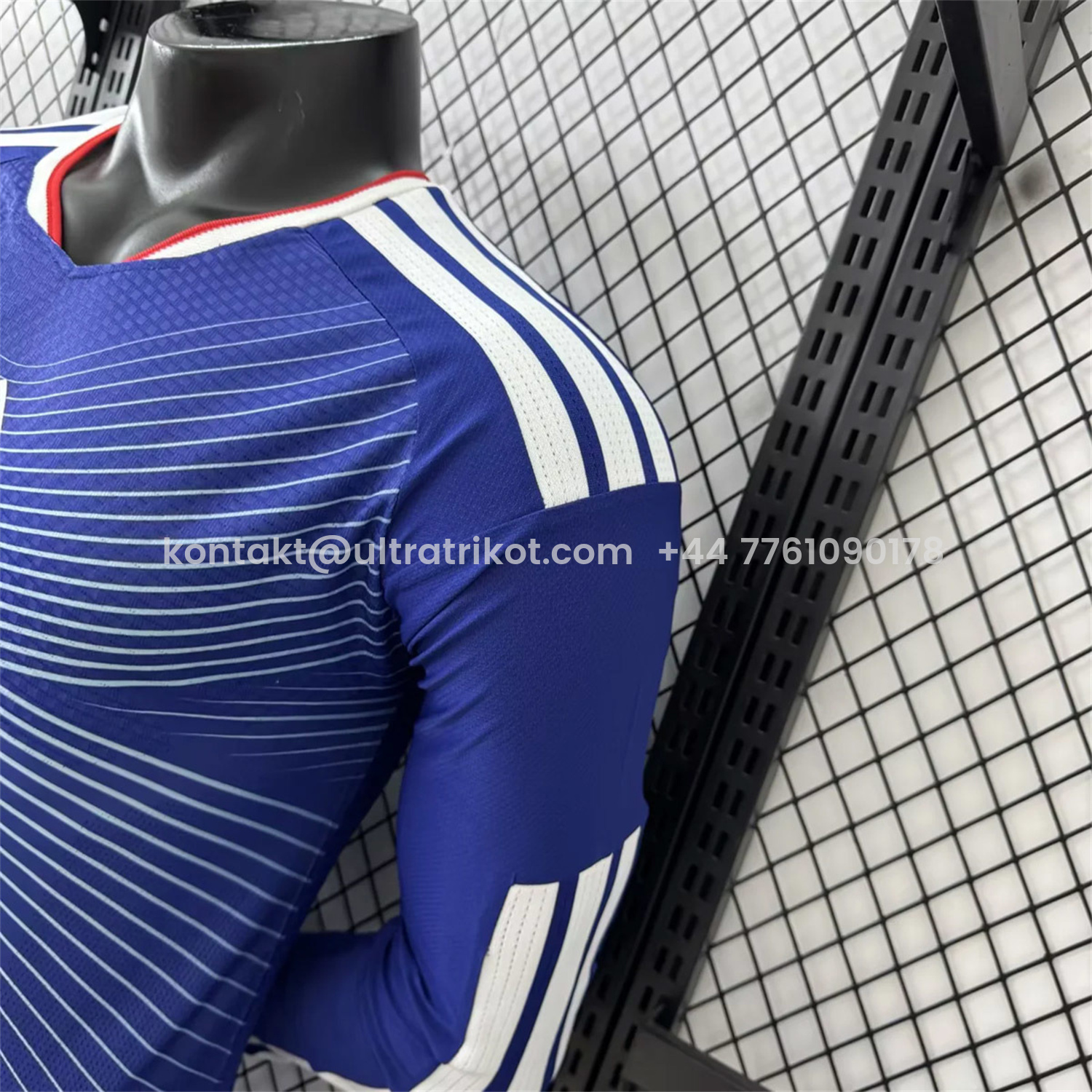 UltraTrikot-Japan 2026 Home Deep Blue Long Sleeves Jersey - Player Version